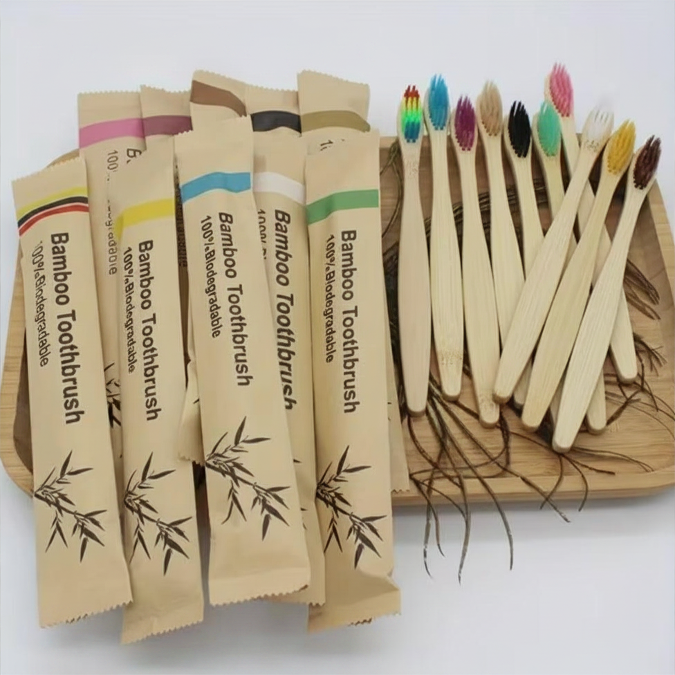 Brosse à Dents en Bambou - poils souples (adultes)
