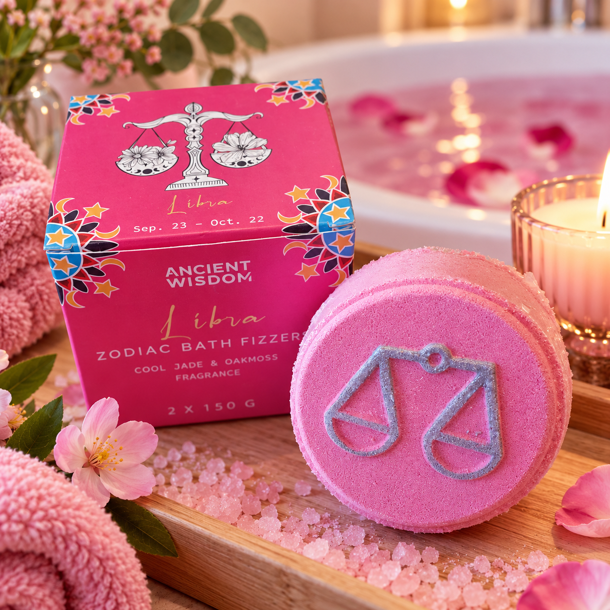 Coffret Bombes de Bain du Zodiaque – Balance