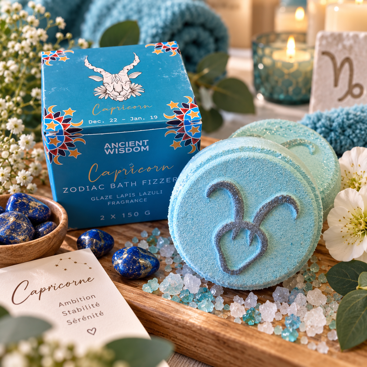 Bombes de Bain du Zodiaque – Capricorne