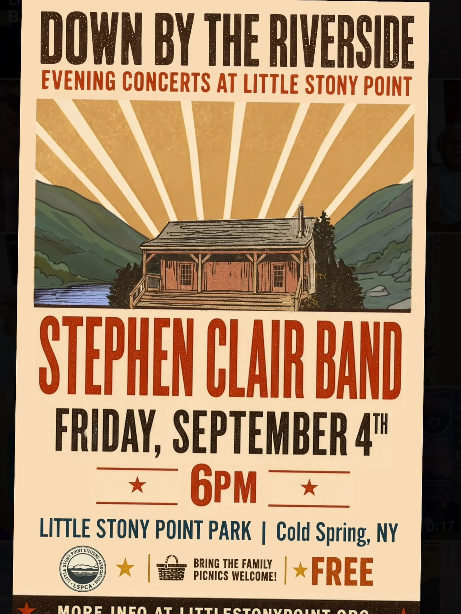 next up Little Stony Point
by special request, with the OG Clair trio
@latosdrums 
@latosaaron 
@deegee99 
Aaron Latos Daria Grace