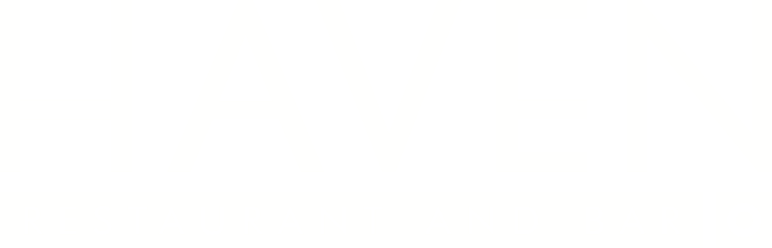 Logo of Haven Restaurant and Bar in black and white.