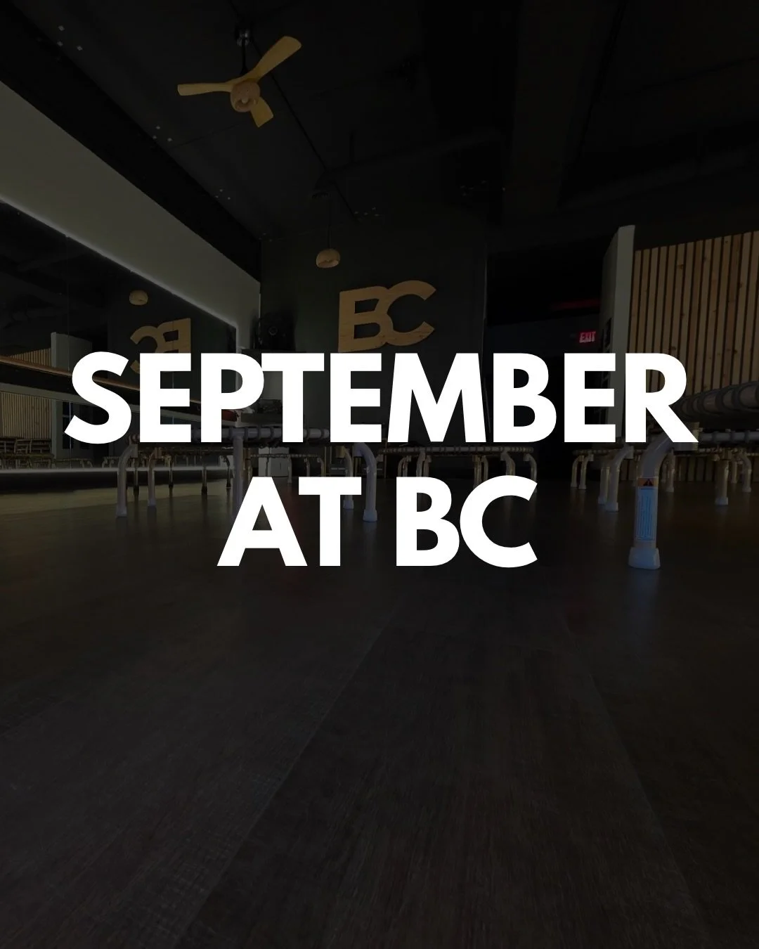 SEPTEMBER @ BC!!! 🍂🫶🏼

new classes, familiar favorites, more ways to move &amp; a whole month ahead to make it yours!!

maybe you&rsquo;re trying something new. maybe you&rsquo;re getting back into your routine. maybe you&rsquo;re just making a li