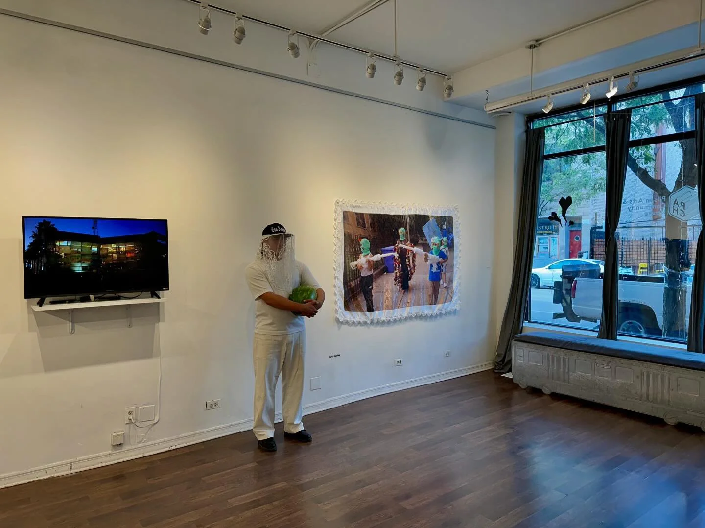  Live Performance on September 6th 2024 at the opening reception of  ASCO: A Study Call to Response - Acts of Protest from L.A. to Chicago , at Pilsen Arts and Community House in Chicago, IL.  