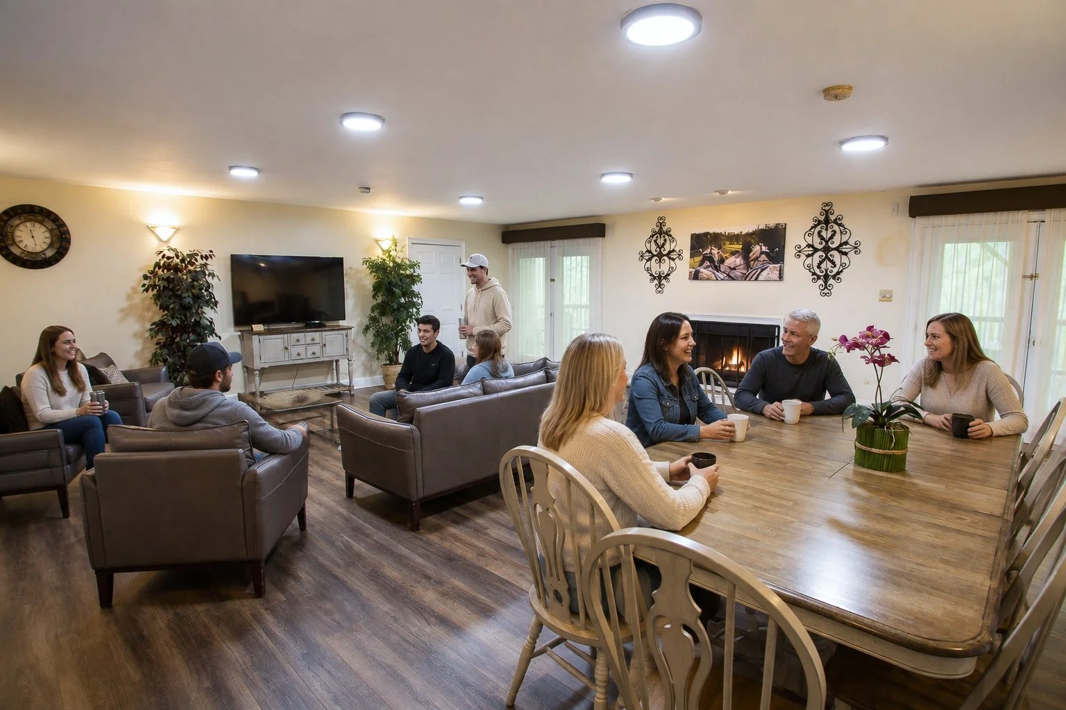 Hospitality Room for Informal Gatherings