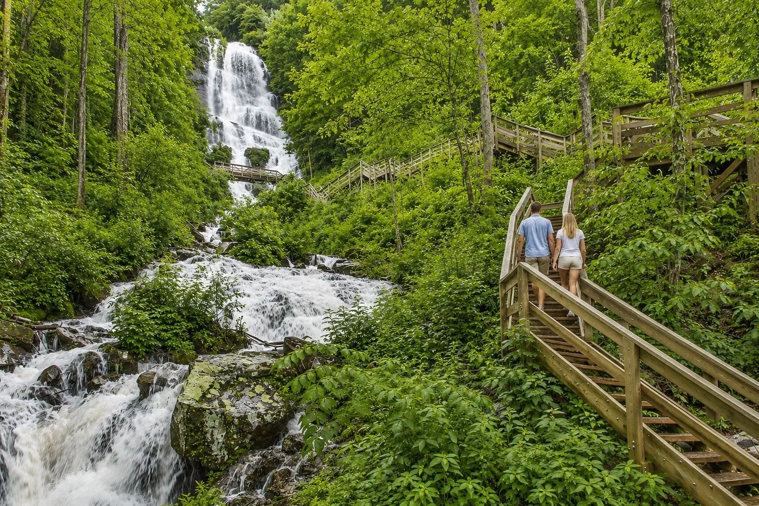 Take Your Picnic to Amicalola Falls