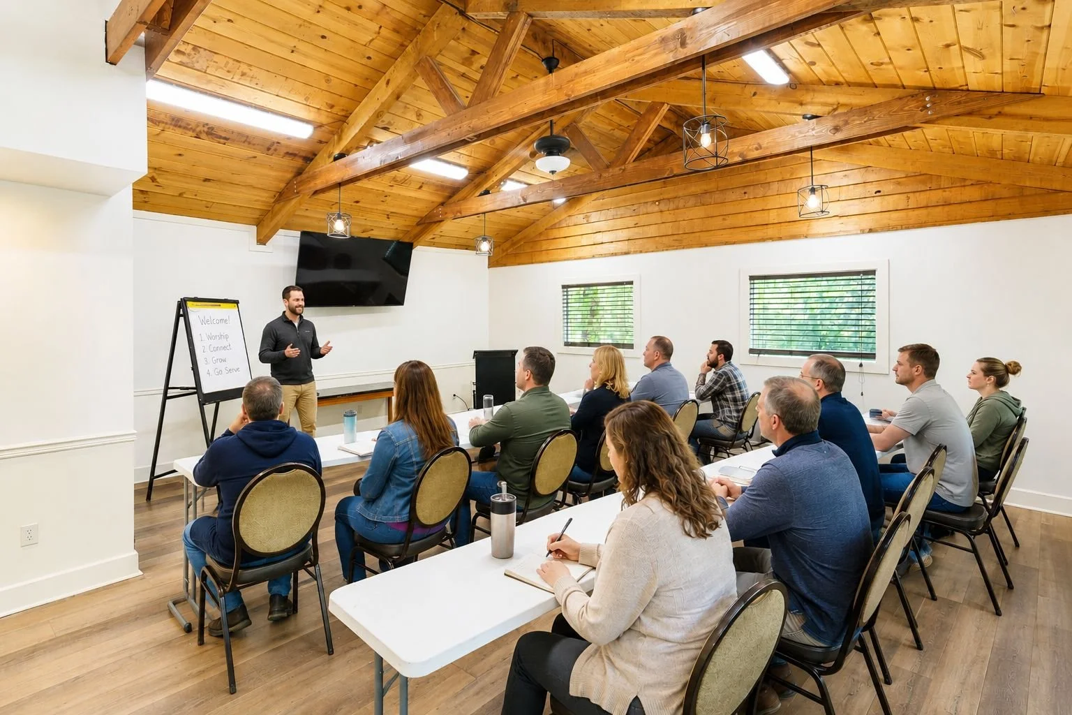 Meeting Room Inside Deer Trail Lodge