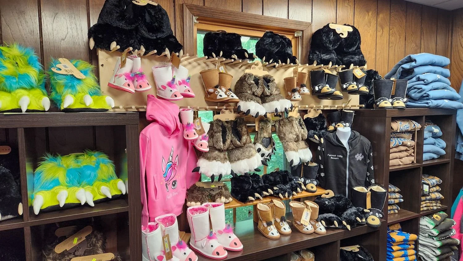 Fun Slippers, Kids Boots, Sweatshirts