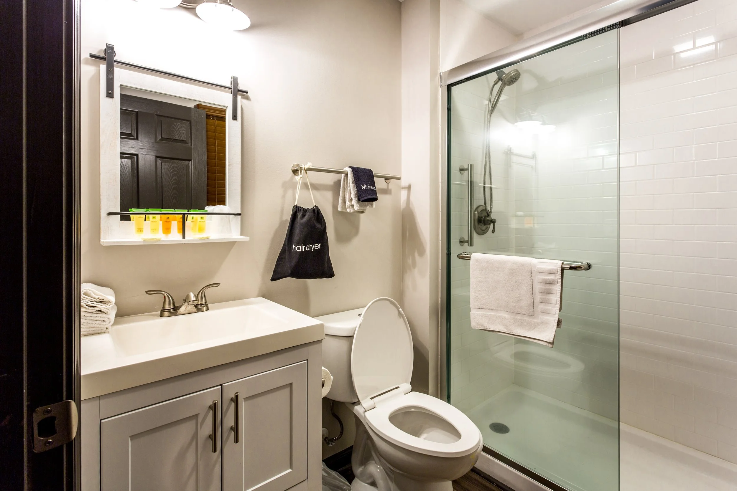 Remodeled Bathroom in Treetopper Lodge