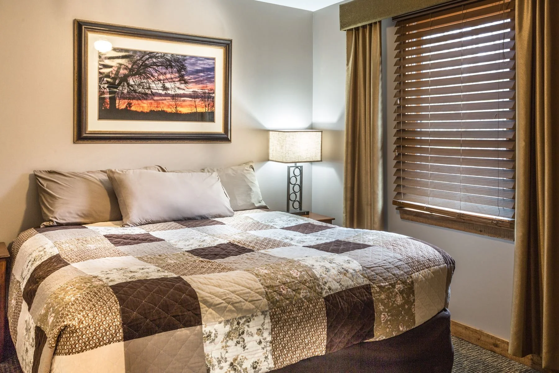 King Bed Room in a 2-Bedroom Suite