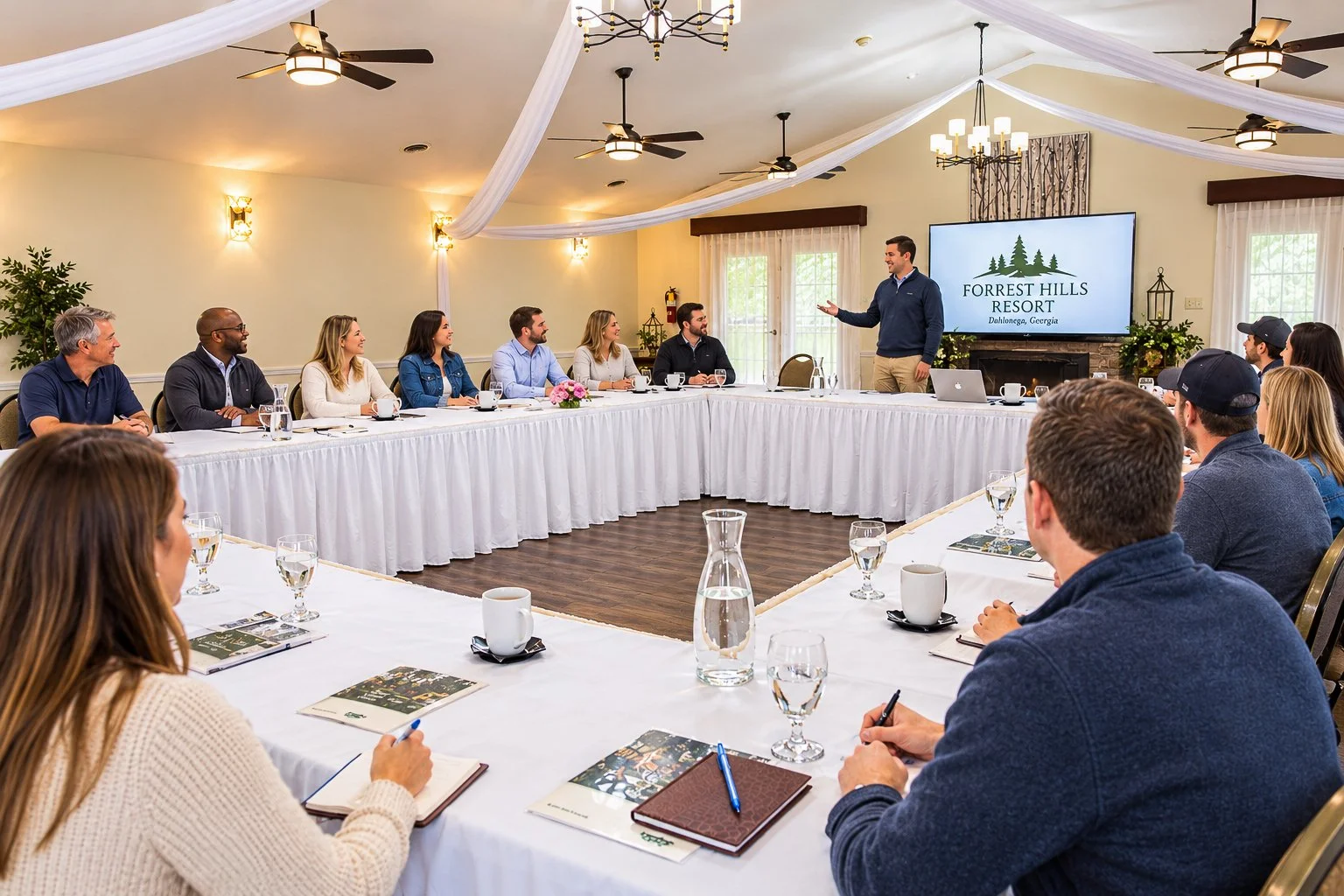 Corporate Meeting at Blossoms' - 2nd Floor at Mountain Laurel Inn 