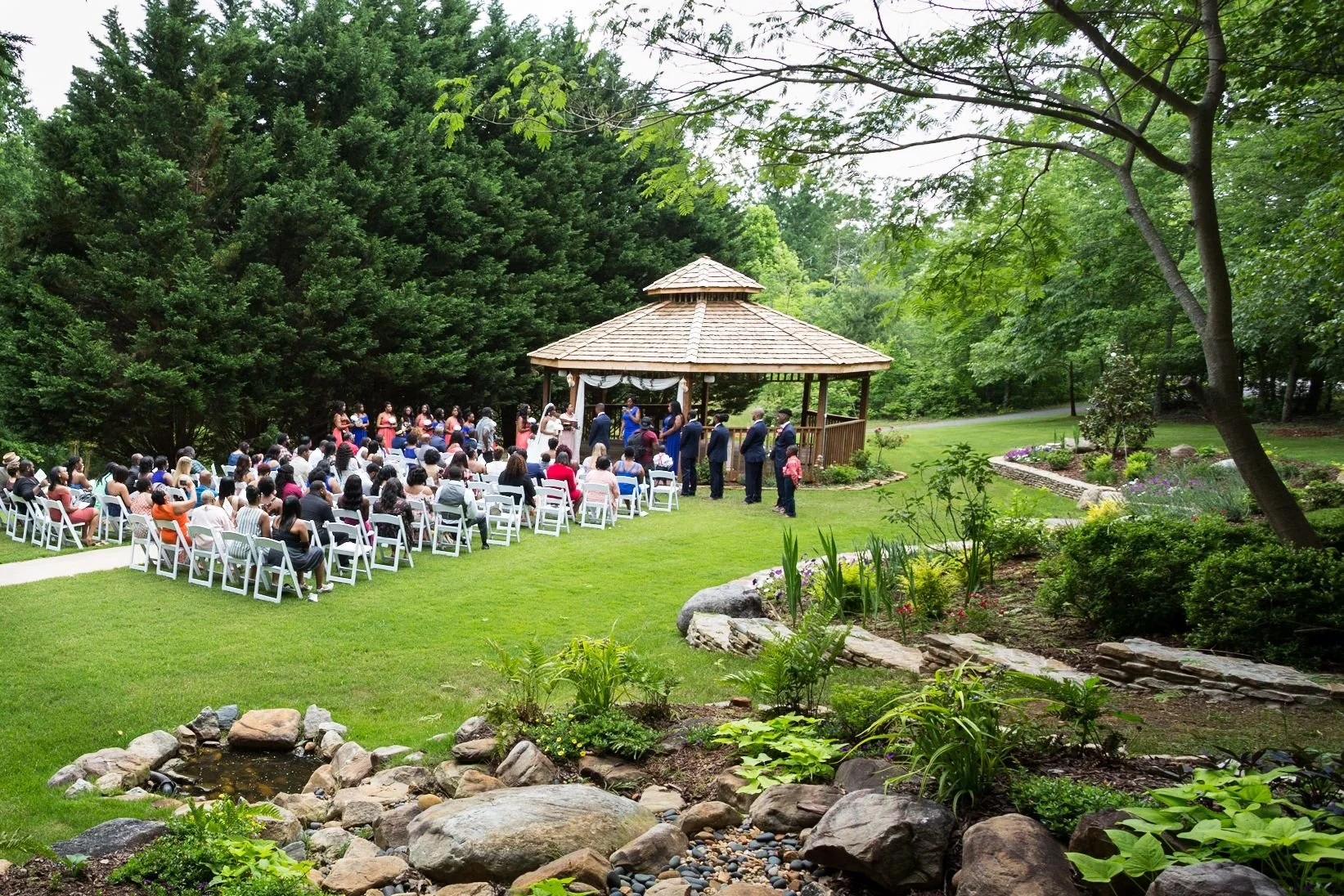 Fox Hollow Wedding Garden Ceremony