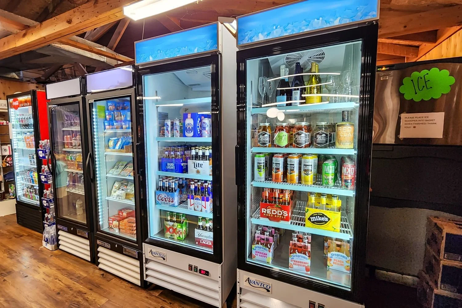 Beer, Soft Drinks & Beverages - ICE