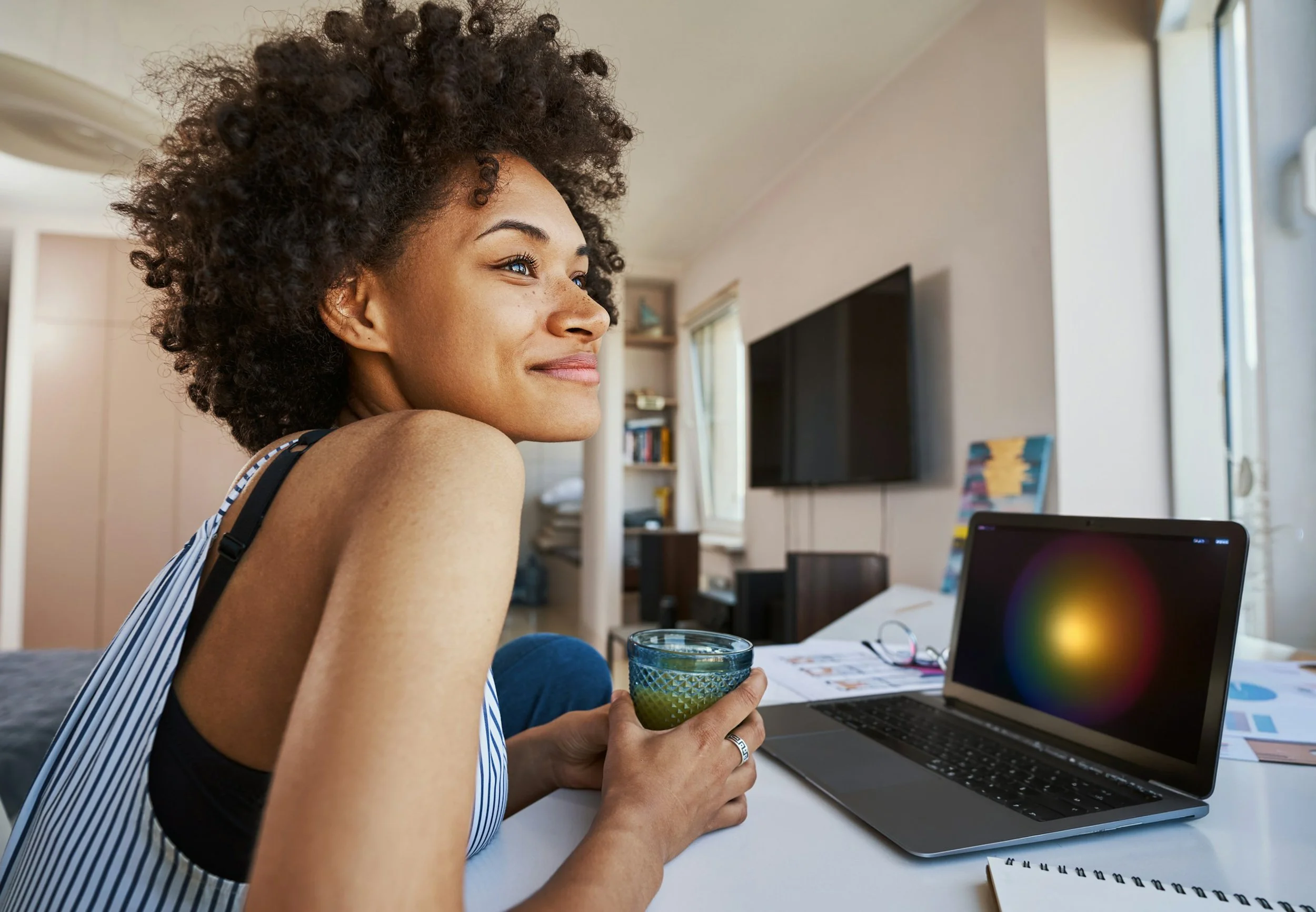 The benefits of working from home as an AI data trainer