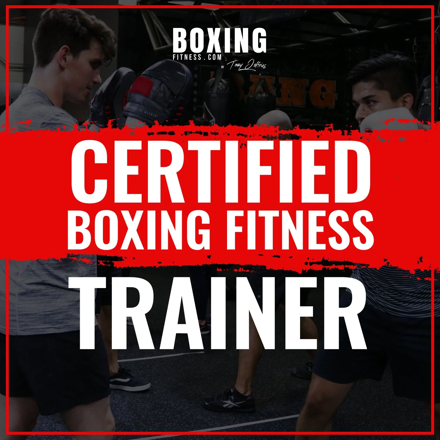 Boxing Fitness Academy certified graphic