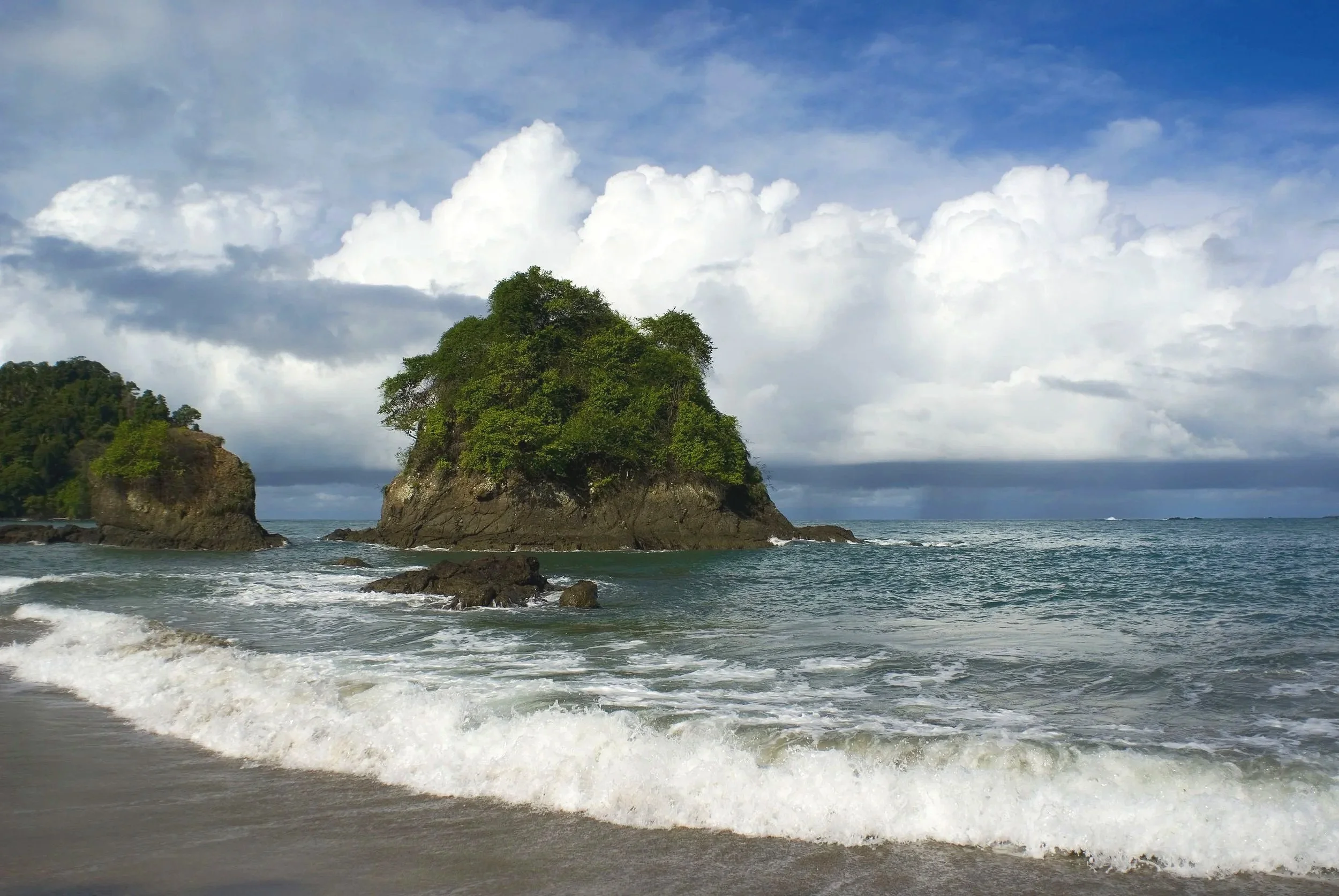 "Distant Rain", Manuel Antonio National Park