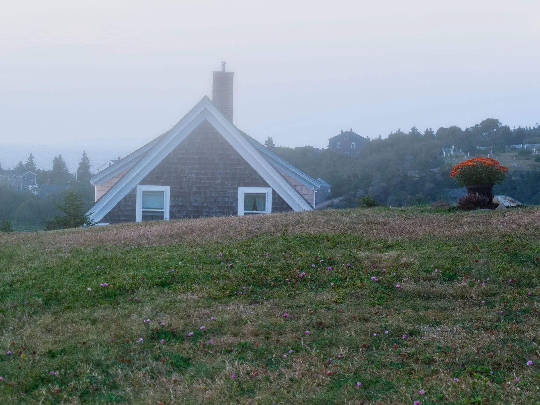 "A House and Flowers", , Island of Monhegan, 2010