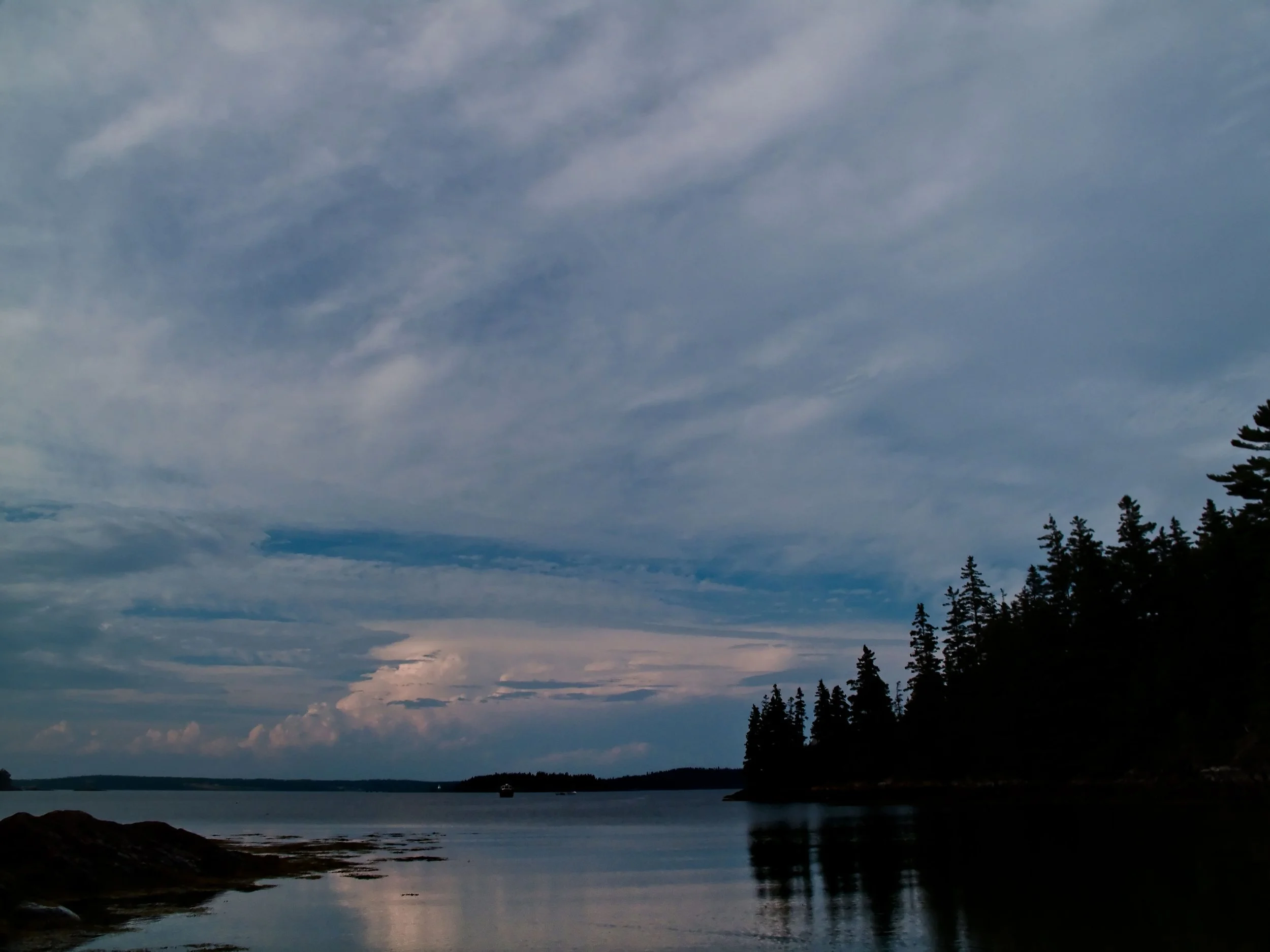 "Clouds in the North", Island of Vinalhaven, 2009