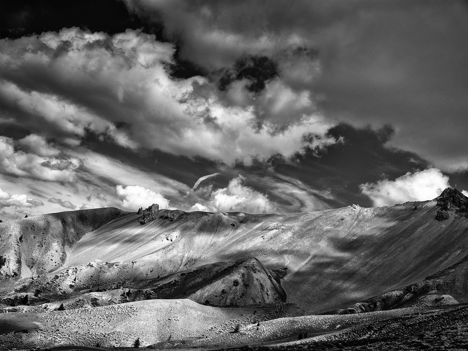 "Clouds and Mountains", Col d’Izoard, France, 2007