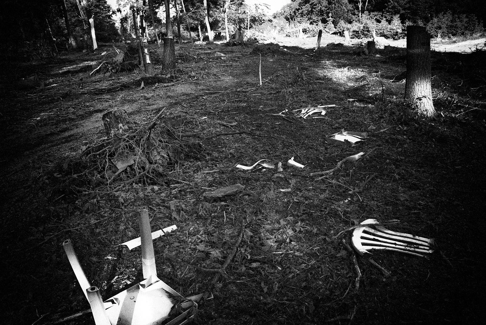 "Broken Comfort", Bordering Bunkerhill Natural Area, 2008