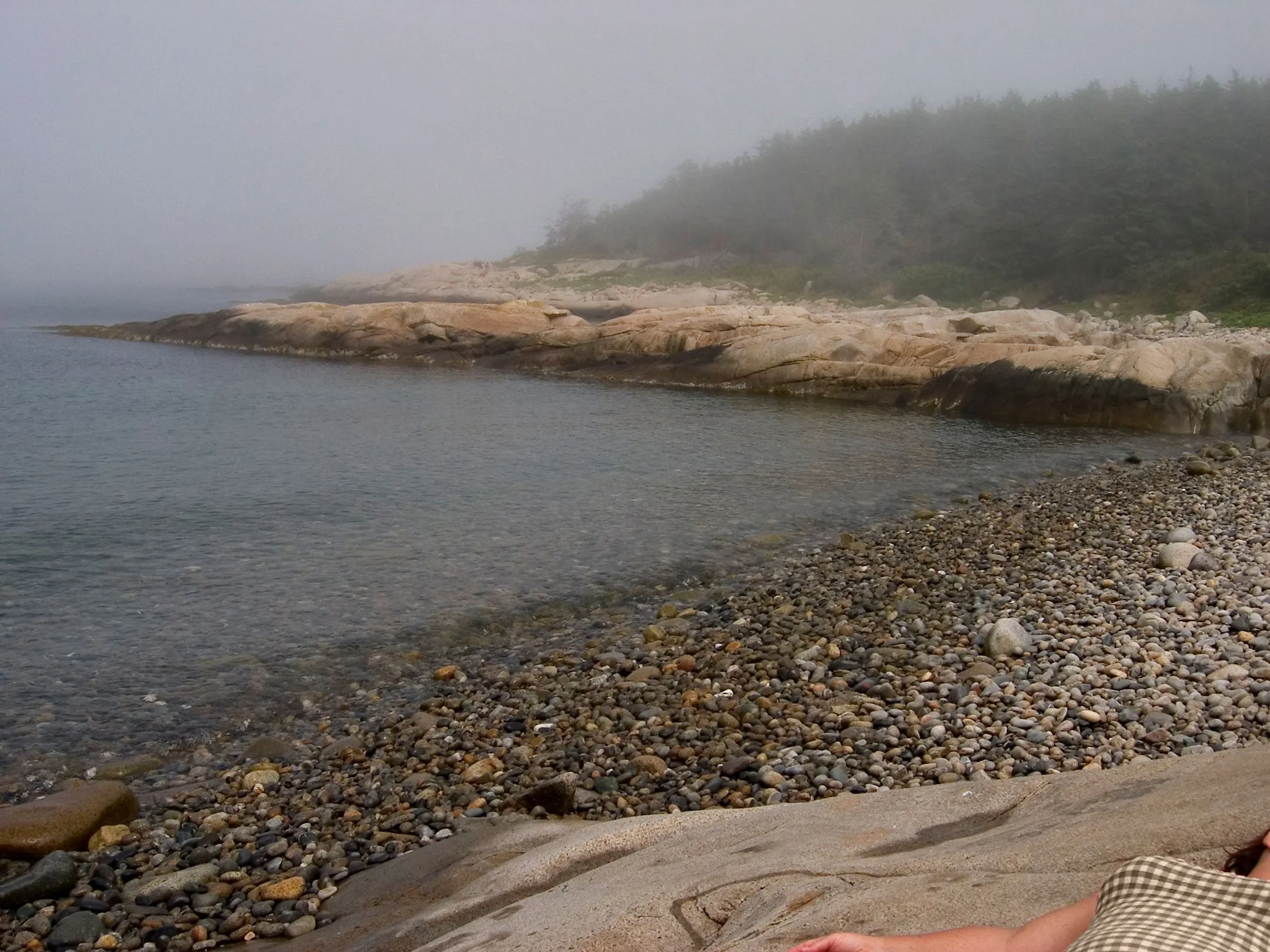 "On a Stone", Island of Criehaven, 2004