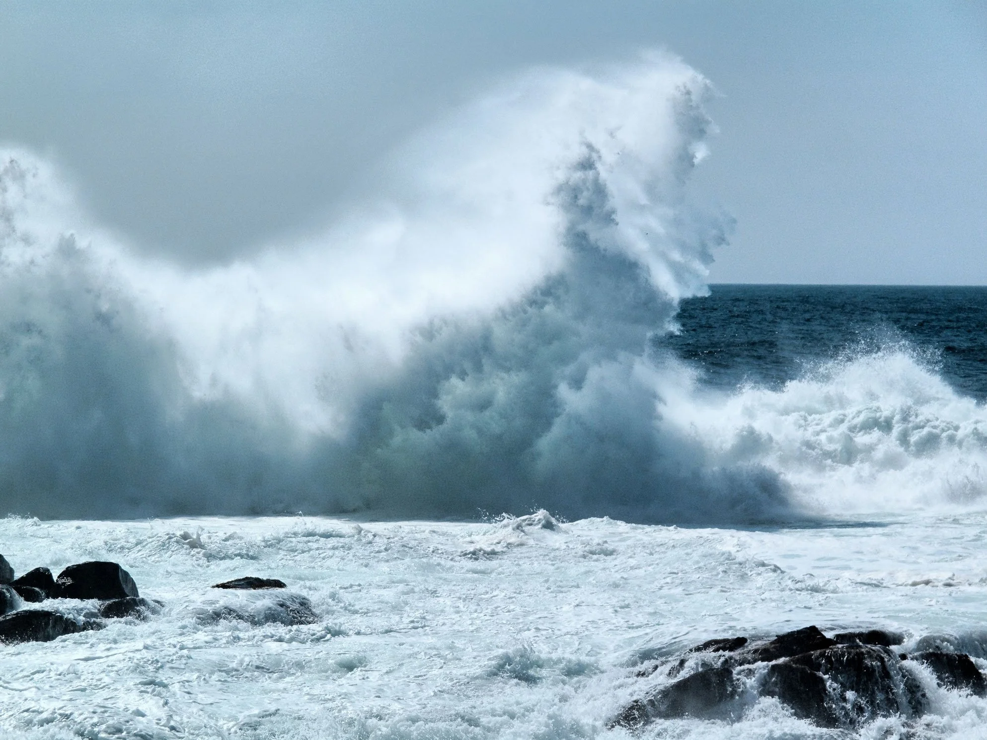 "Wave no. 5", Island of Monhegan, 2010