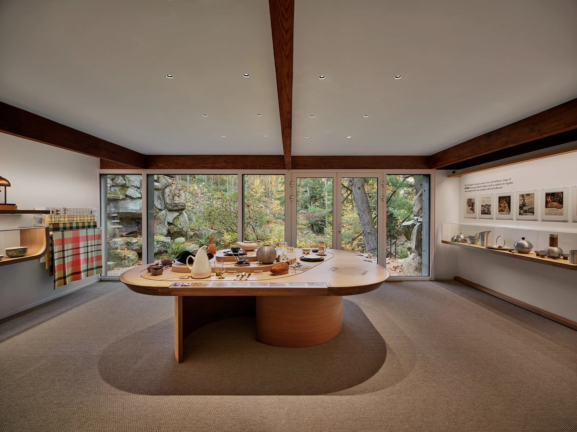 The Russel & Mary Wright Design Gallery at Manitoga