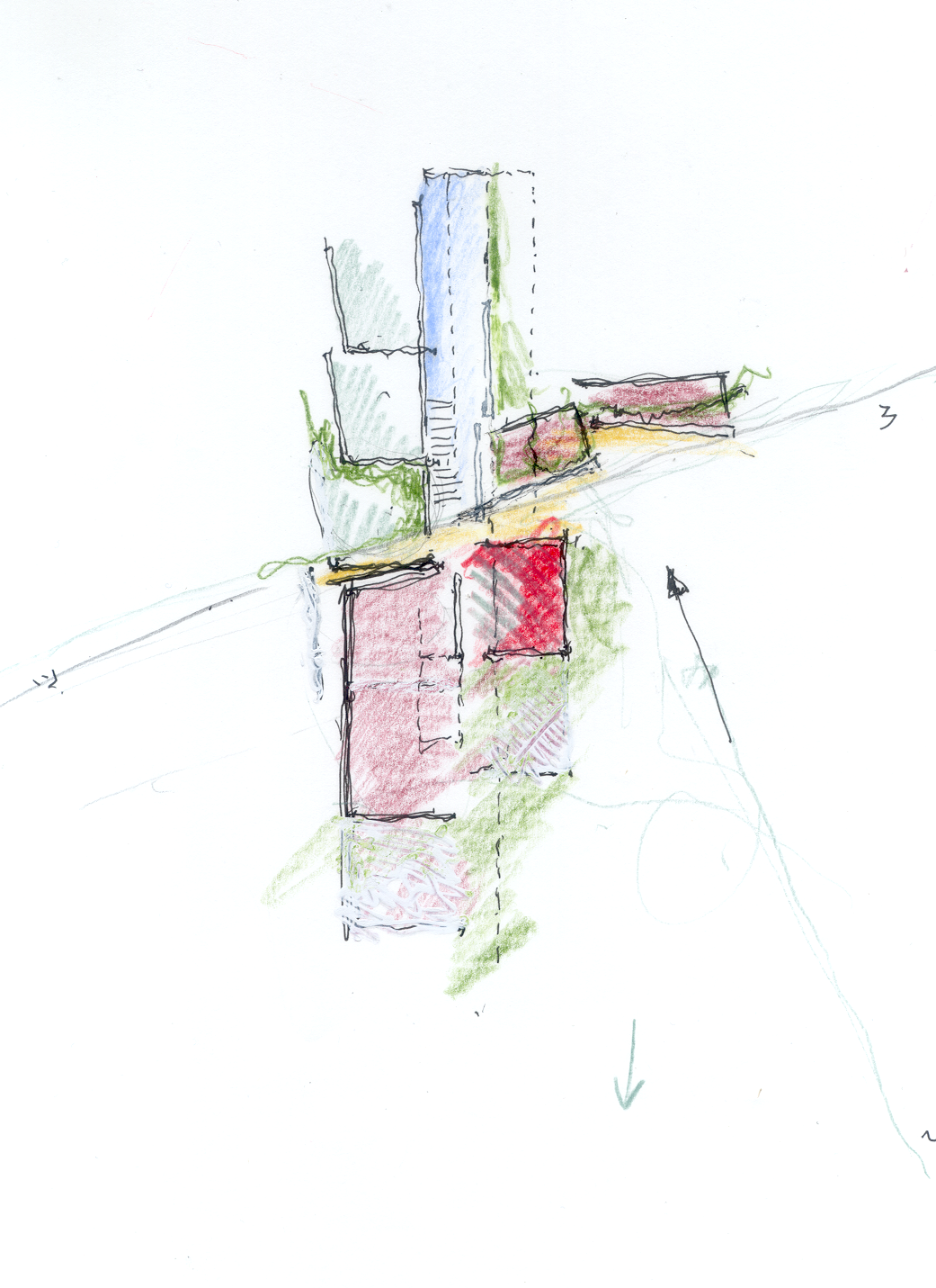Plan for a House on Martha's Vineyard