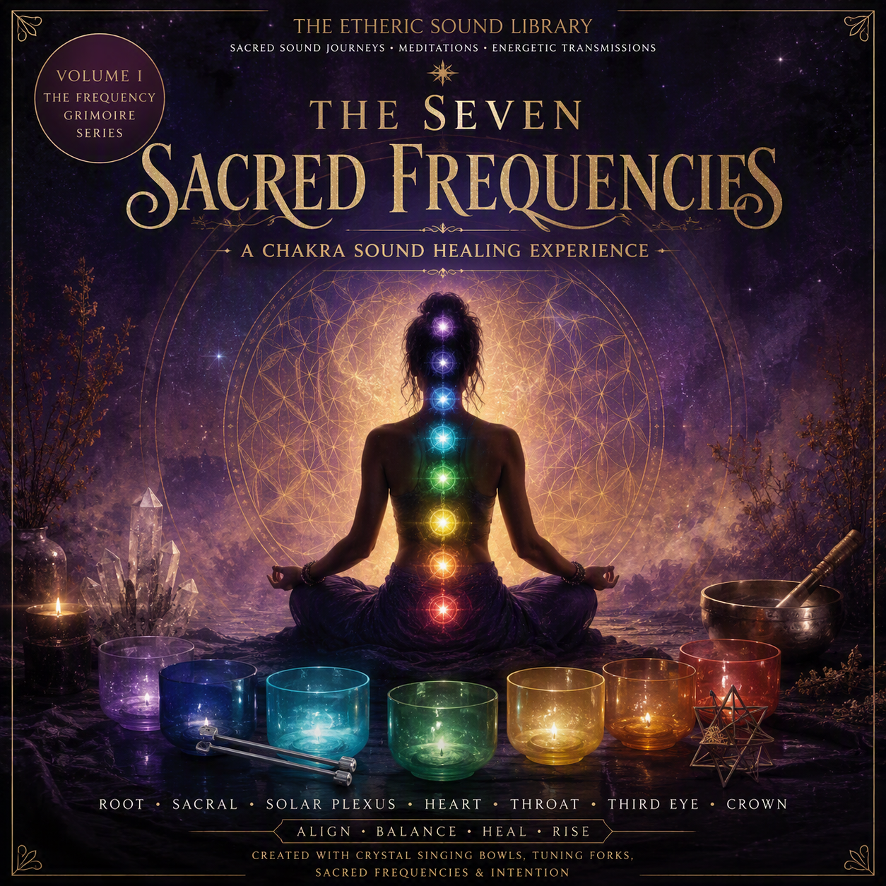 The Seven Sacred Frequencies - A Chakra Sound Healing Experience