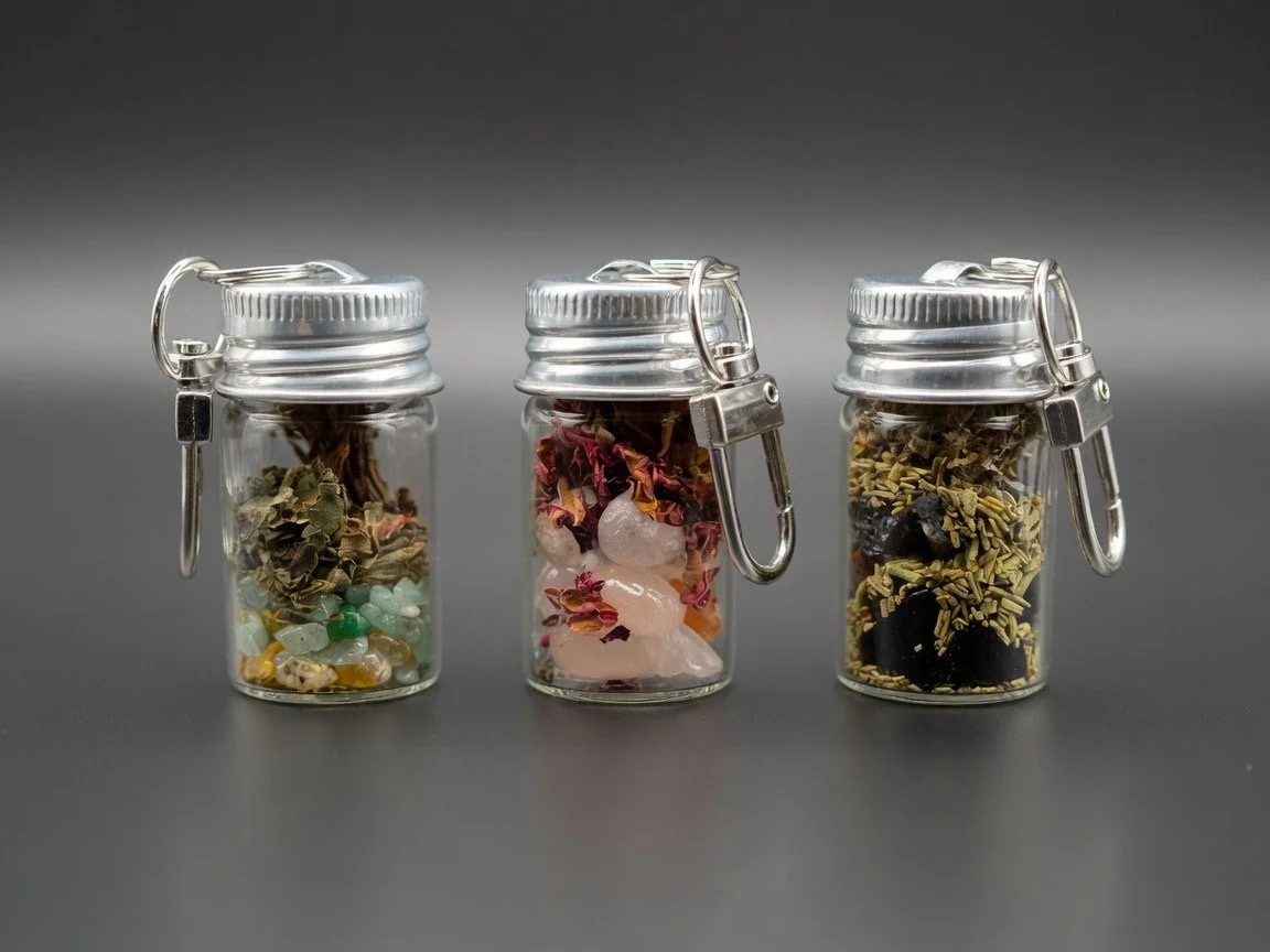Spell Jar Keychain ✨🗝️