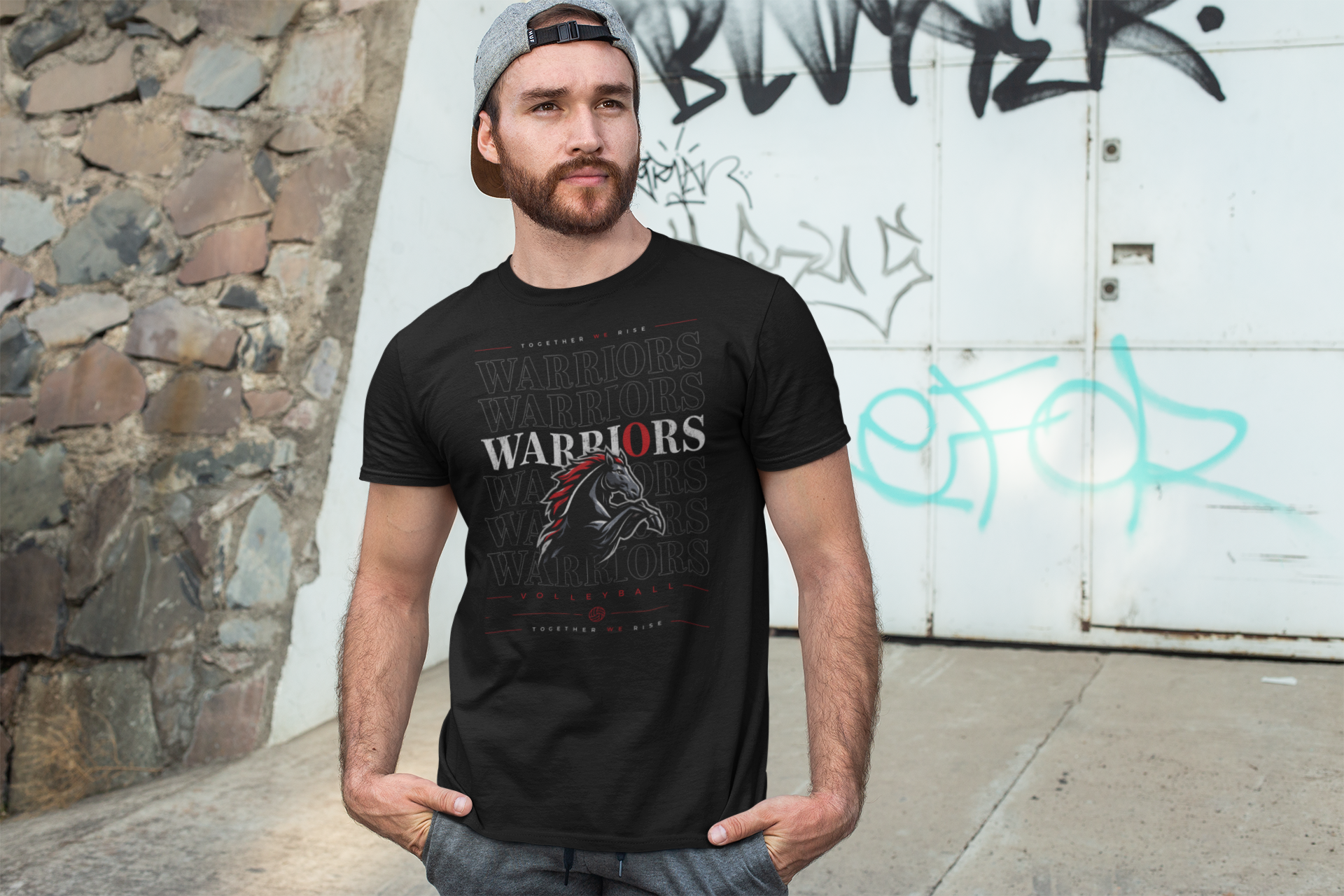 Together We Rise as Warriors Unisex t-shirt