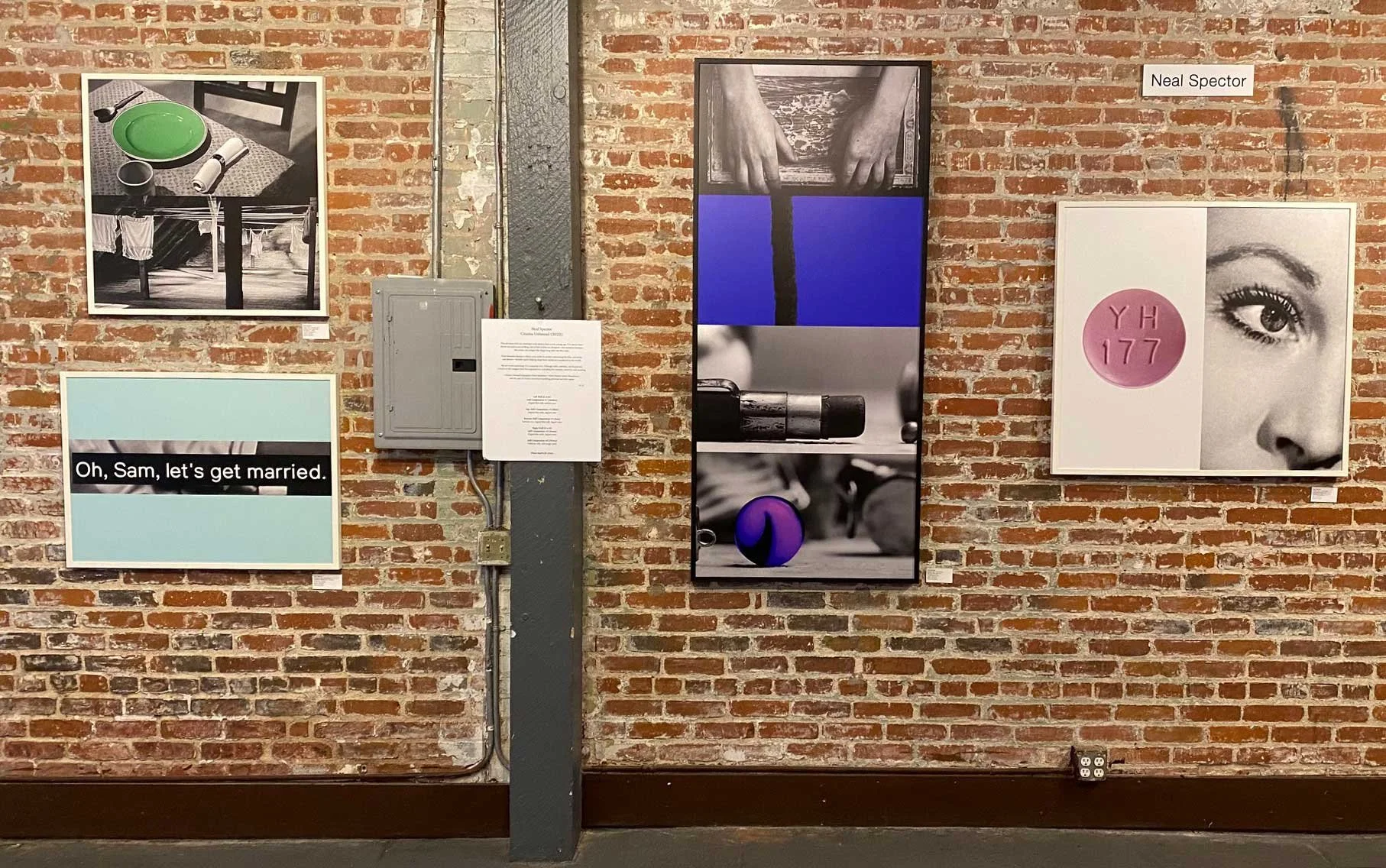Exhibition View of In The Presence Of (Group Show) at Earl Gallery in Los Angeles 2025