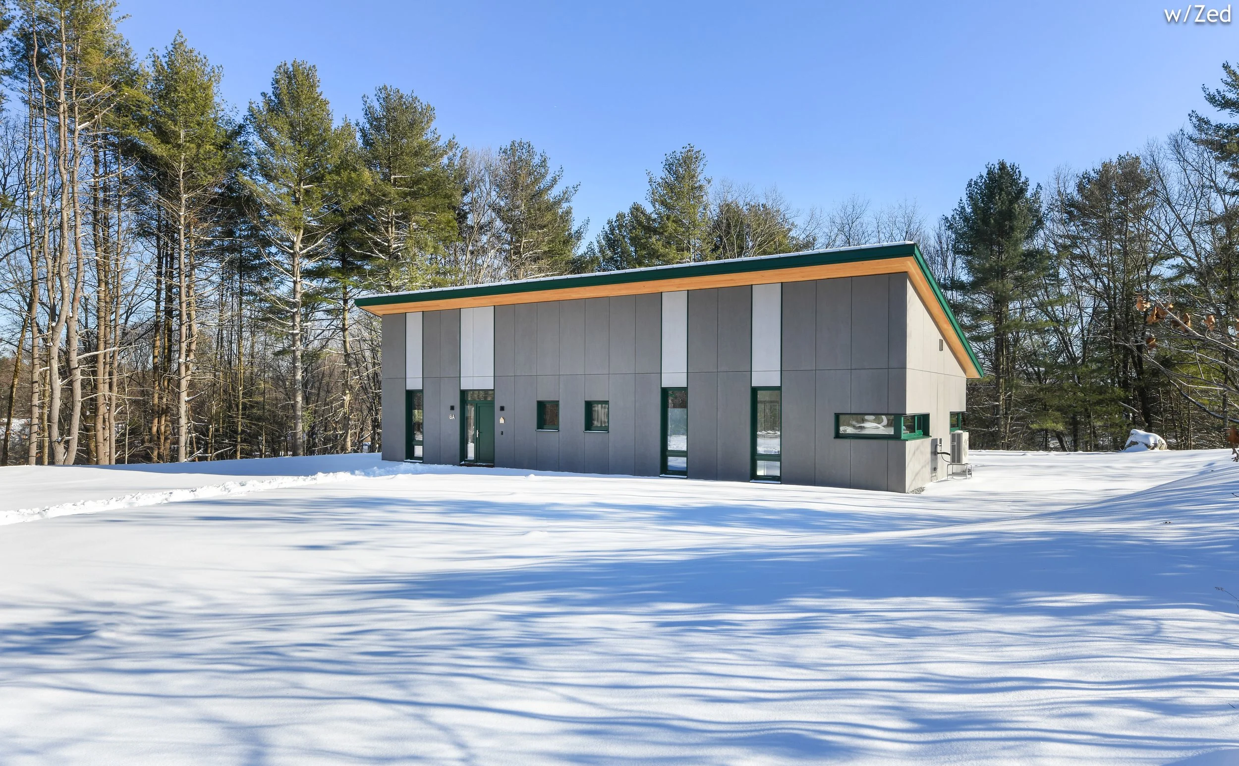 BaaD - BEASLEY ARCHITECTURE AND DESIGN - JAMES BEASLEY ARCHITECT -midcentury modern - modern architecture -Corner glass - passive solar - passive house - Passivhaus - HUMAN ARCHITECTURE - New England - Maine -  off the grid  - CUSTOM residential arch