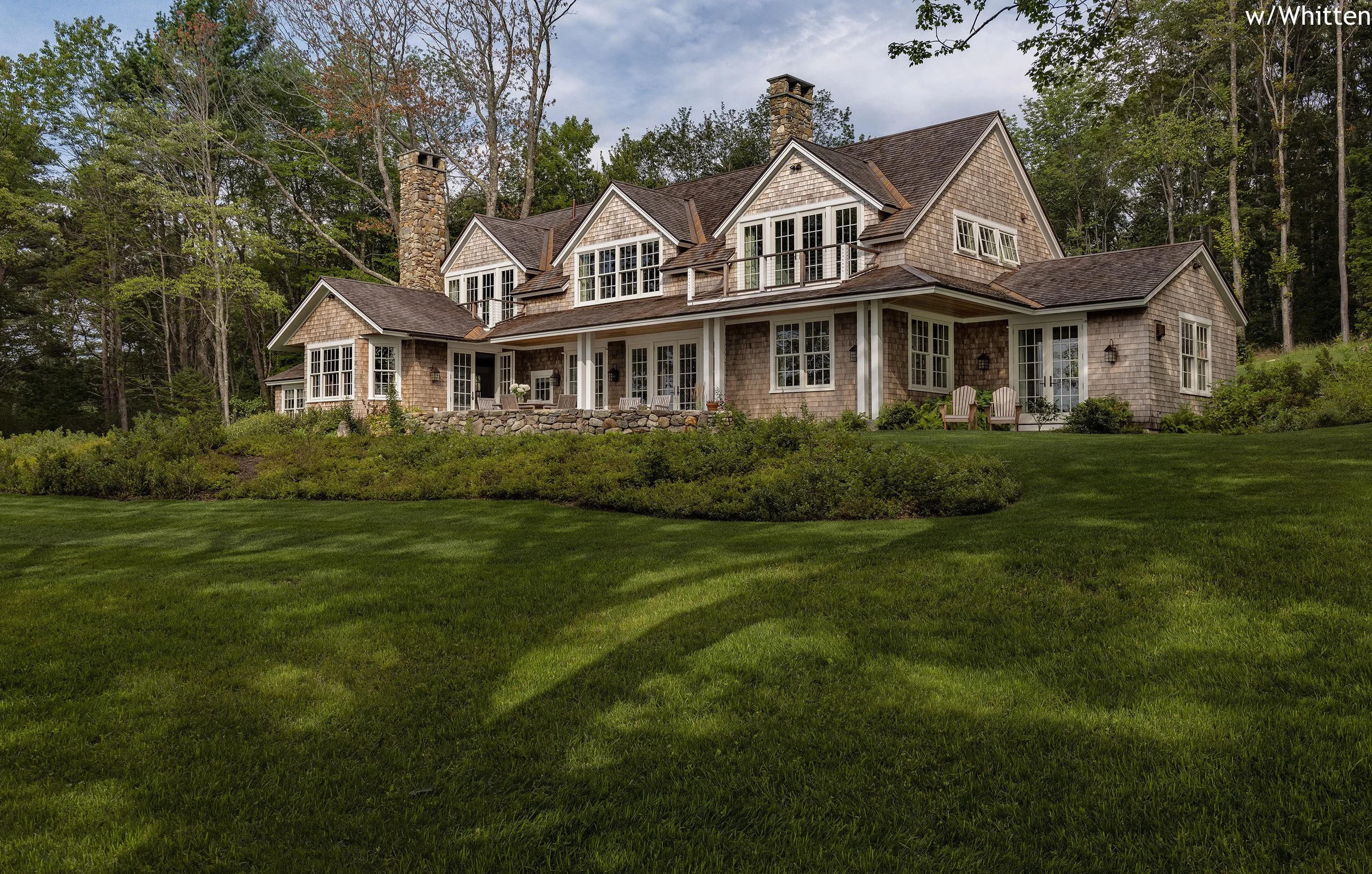Beasley Architecture and Design - JAMES BEASLEY ARCHITECT - BaaD - shingle style - COTTAGE - maine Cottage - HUMAN ARCHITECTURE - HOUSE IN THE TREES - MAINE - NEW ENGLAND - coastal CUSTOM -whitten architects - energy efficient - shingle