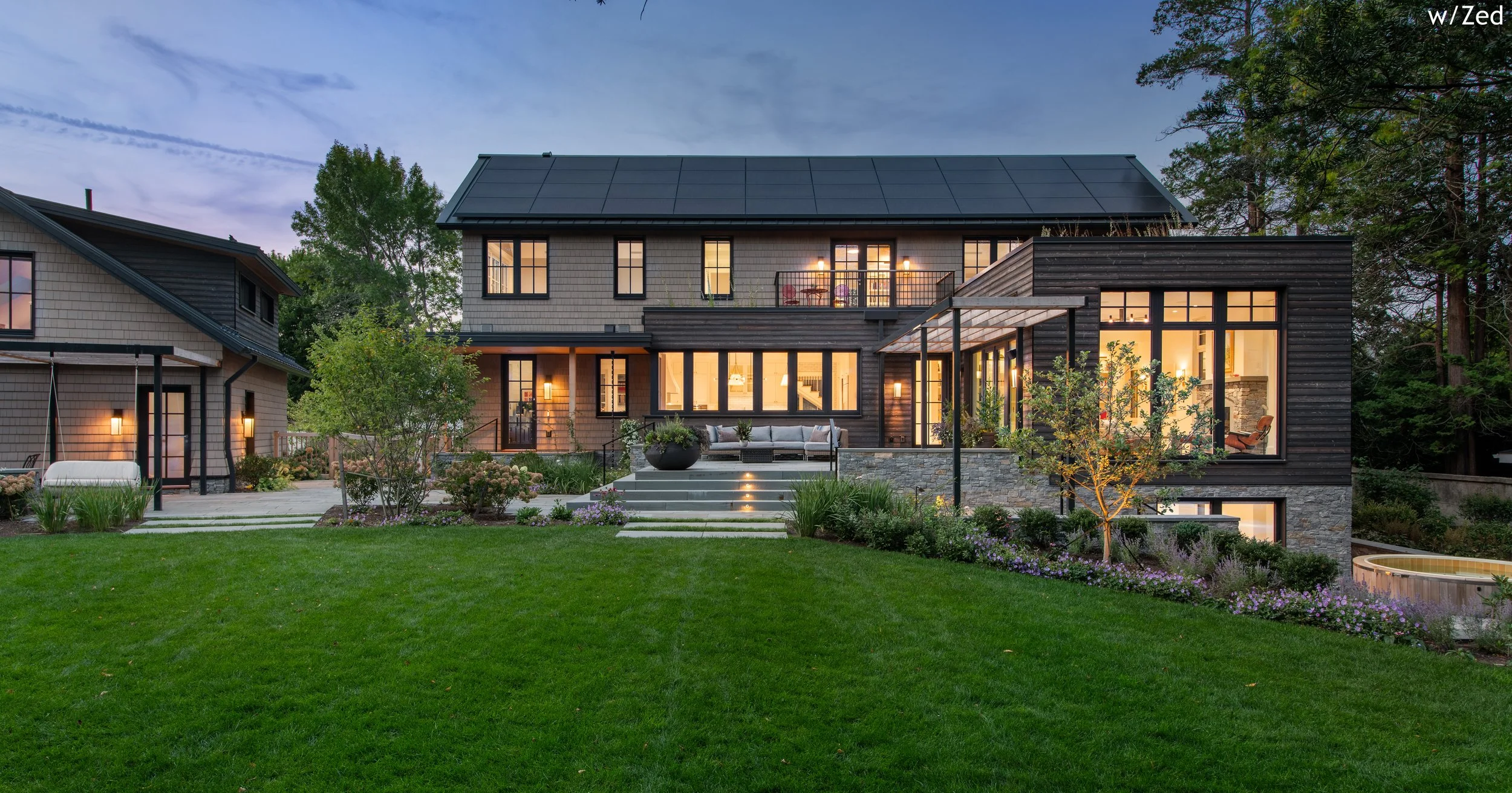 AMES BEASLEY ARCHITECT - BaaD - URBAN OASIS COTTAGE  - HUMAN ARCHITECTURE - HOUSE IN THE TREES - MAINE - NEW ENGLAND - RHODE ISLAND CUSTOM -Zero Energy Design