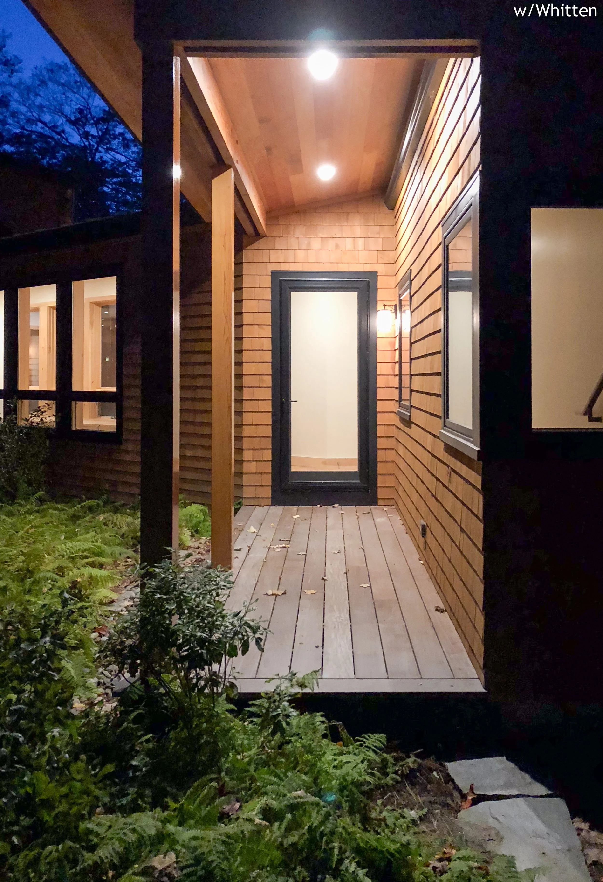 BEASLEY ARCHITECTURE AND DESIGN - JAMES BEASLEY ARCHITECT - BaaD - rural architecture - water house- glass house - shingle style - shingle house - HUMAN ARCHITECTURE - HOUSE IN woods -  Maine cottage - MAINE - NEW ENGLAND - CUSTOM architecture - net-