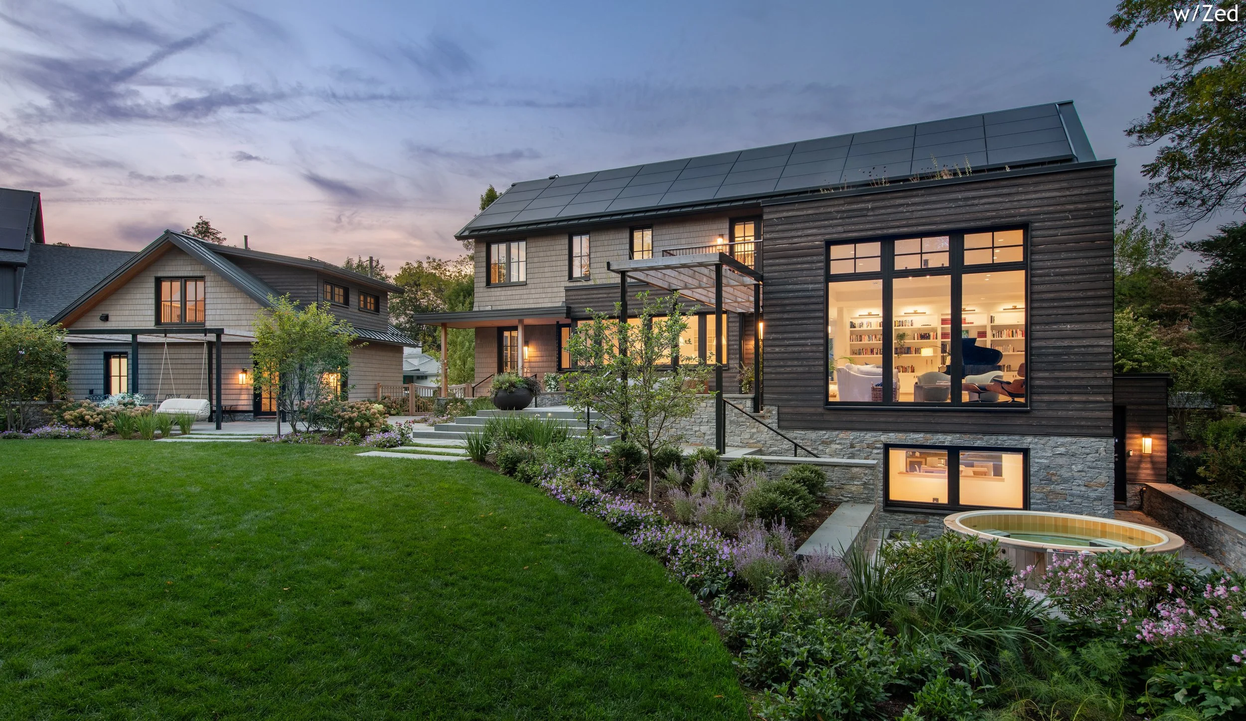 AMES BEASLEY ARCHITECT - BaaD - URBAN OASIS COTTAGE  - HUMAN ARCHITECTURE - HOUSE IN THE TREES - MAINE - NEW ENGLAND - RHODE ISLAND CUSTOM -Zero Energy Design