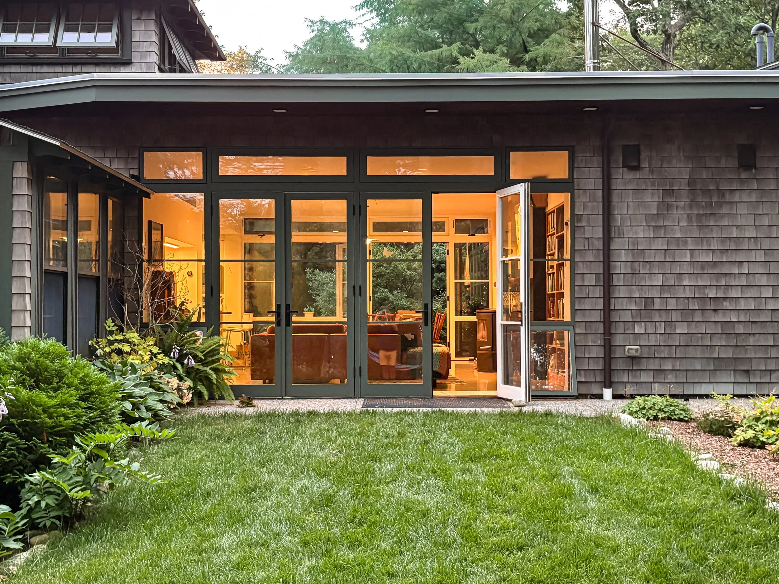 BEASLEY ARCHITECTURE AND DESIGN - JAMES BEASLEY ARCHITECT - BaaD - rural architecture - lake house- screen house - HUMAN ARCHITECTURE - HOUSE IN woods -  house on a lake - lake camp - lake cottage MAINE - NEW ENGLAND - CUSTOM architecture - long pond