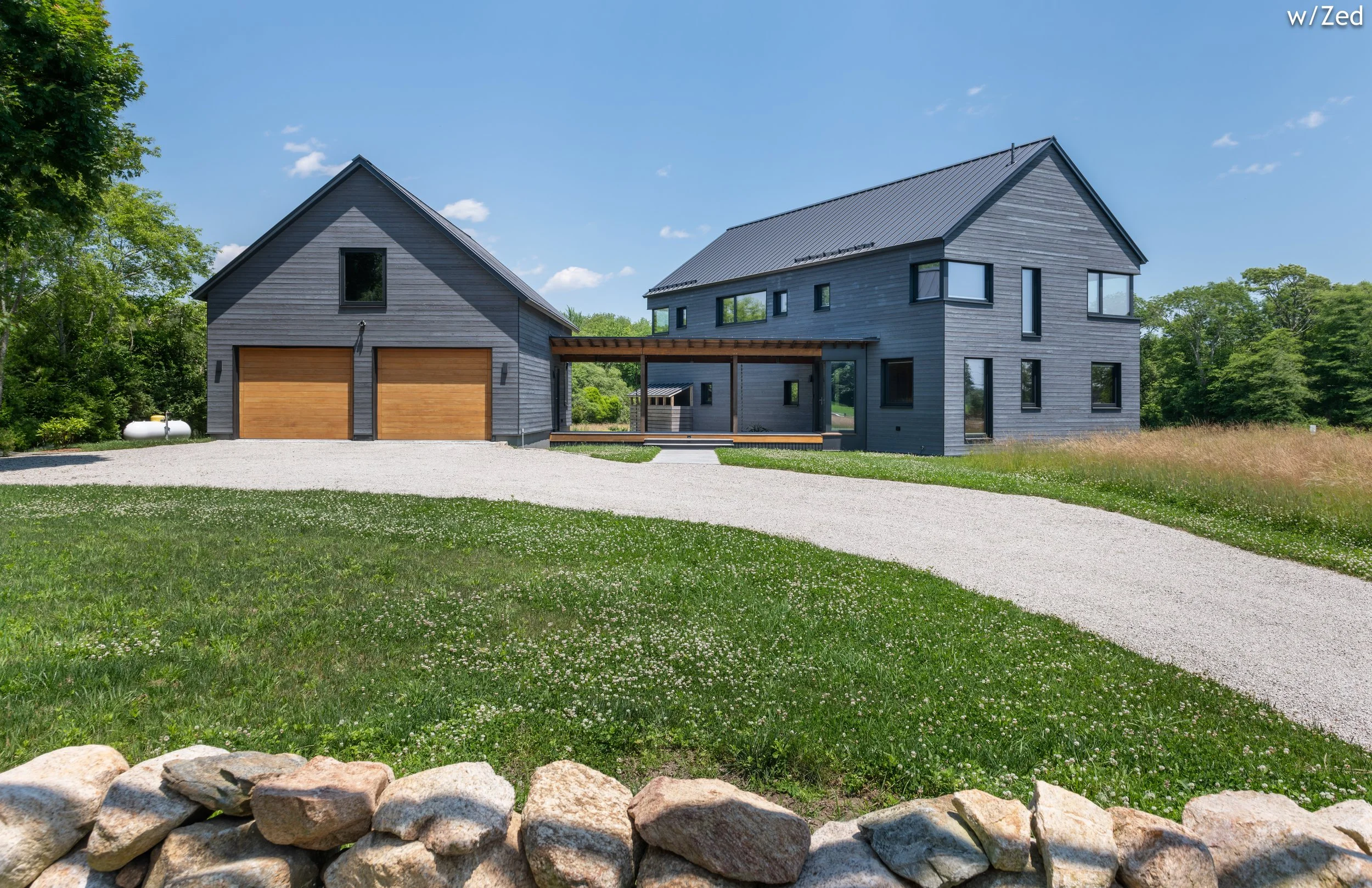 BEASLEY ARCHITECTURE AND DESIGN - JAMES BEASLEY ARCHITECT - BaaD - rural architecture - barndominium -   - HUMAN ARCHITECTURE - HOUSE IN field - MAINE - NEW ENGLAND - RHODE ISLAND CUSTOM architecture - simple form - zero Energy Design - Crafted Space