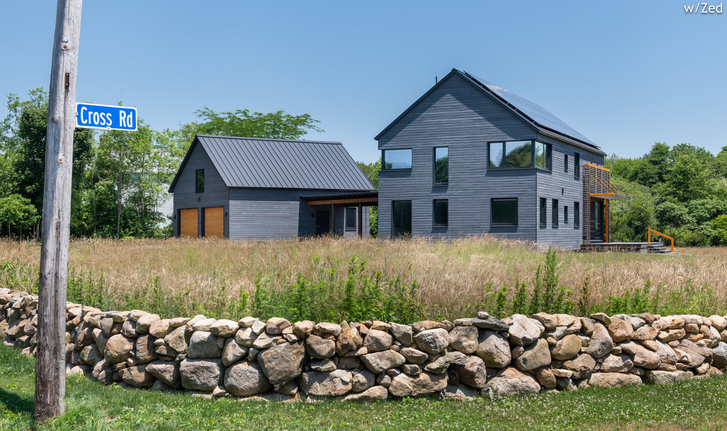BEASLEY ARCHITECTURE AND DESIGN - JAMES BEASLEY ARCHITECT - BaaD - rural architecture - barndominium -   - HUMAN ARCHITECTURE - HOUSE IN field - MAINE - NEW ENGLAND - RHODE ISLAND CUSTOM architecture - simple form - zero Energy Design - Crafted Space