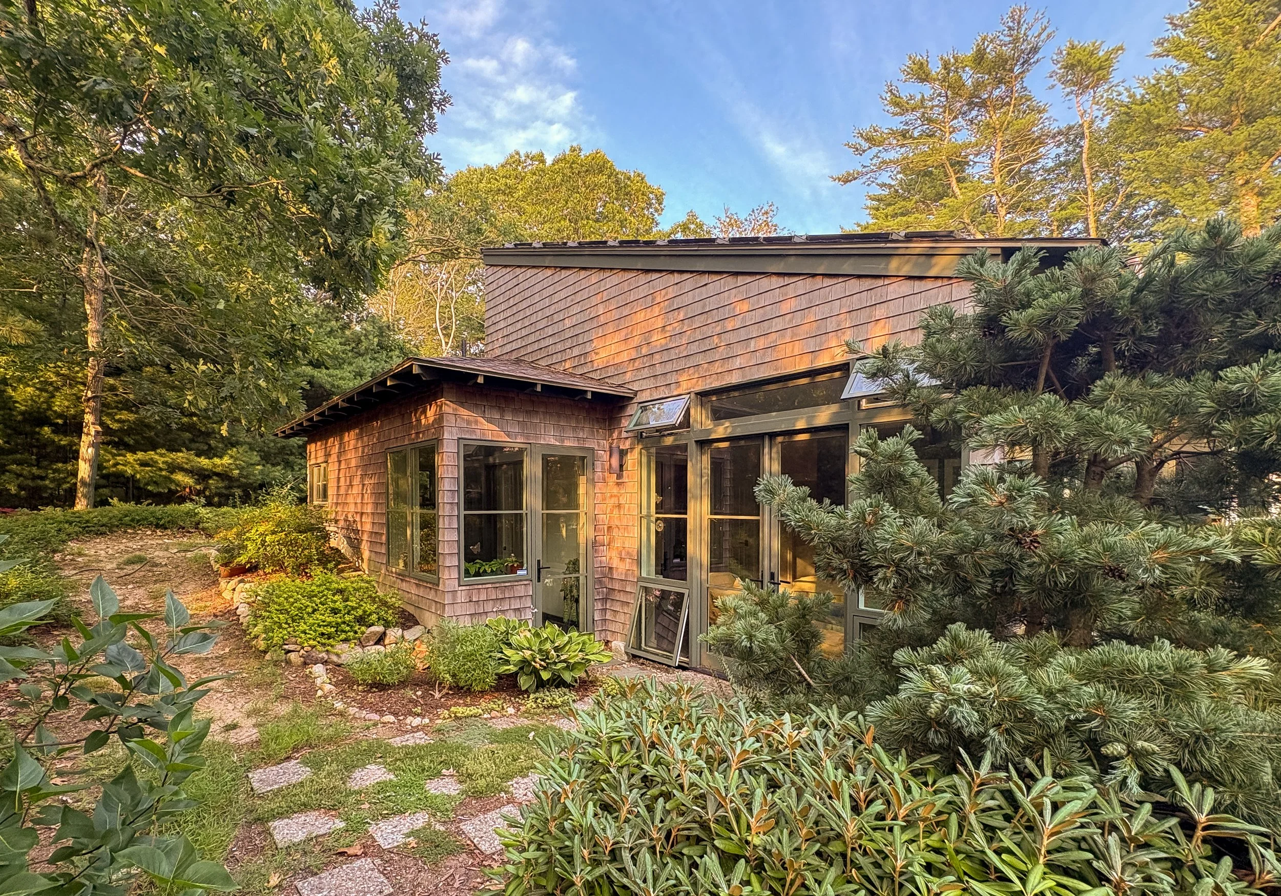 BEASLEY ARCHITECTURE AND DESIGN - JAMES BEASLEY ARCHITECT - BaaD - rural architecture - lake house- screen house - HUMAN ARCHITECTURE - HOUSE IN woods -  house on a lake - lake camp - lake cottage MAINE - NEW ENGLAND - CUSTOM architecture - long pond