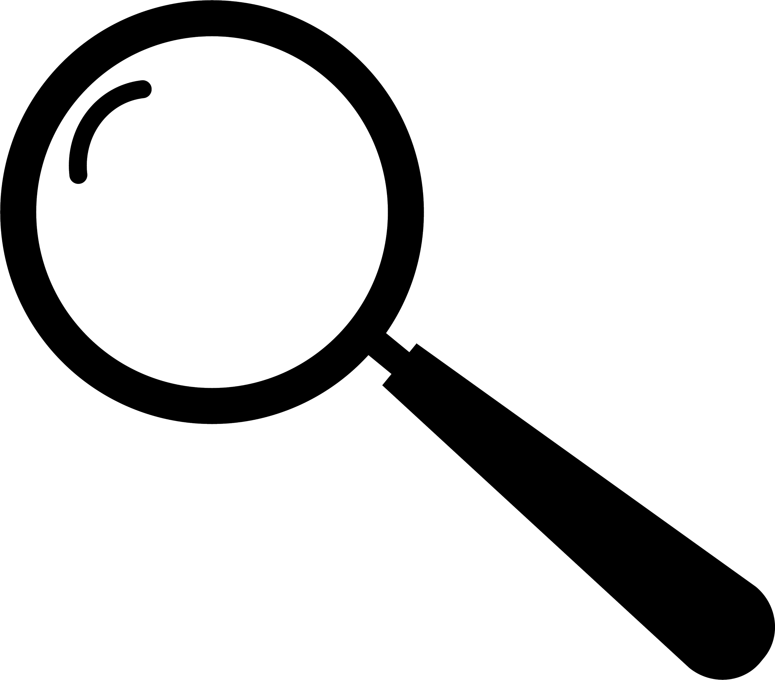 Magnifying glass icon representing forensic investigation and failure analysis