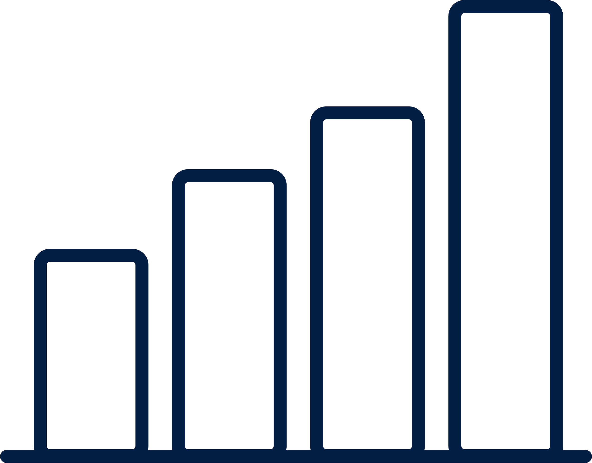 Bar chart icon representing statistical analysis