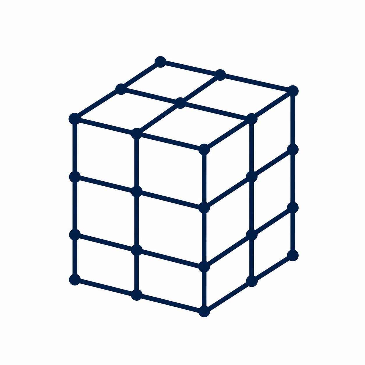 Cube icon representing numerical and finite element modeling