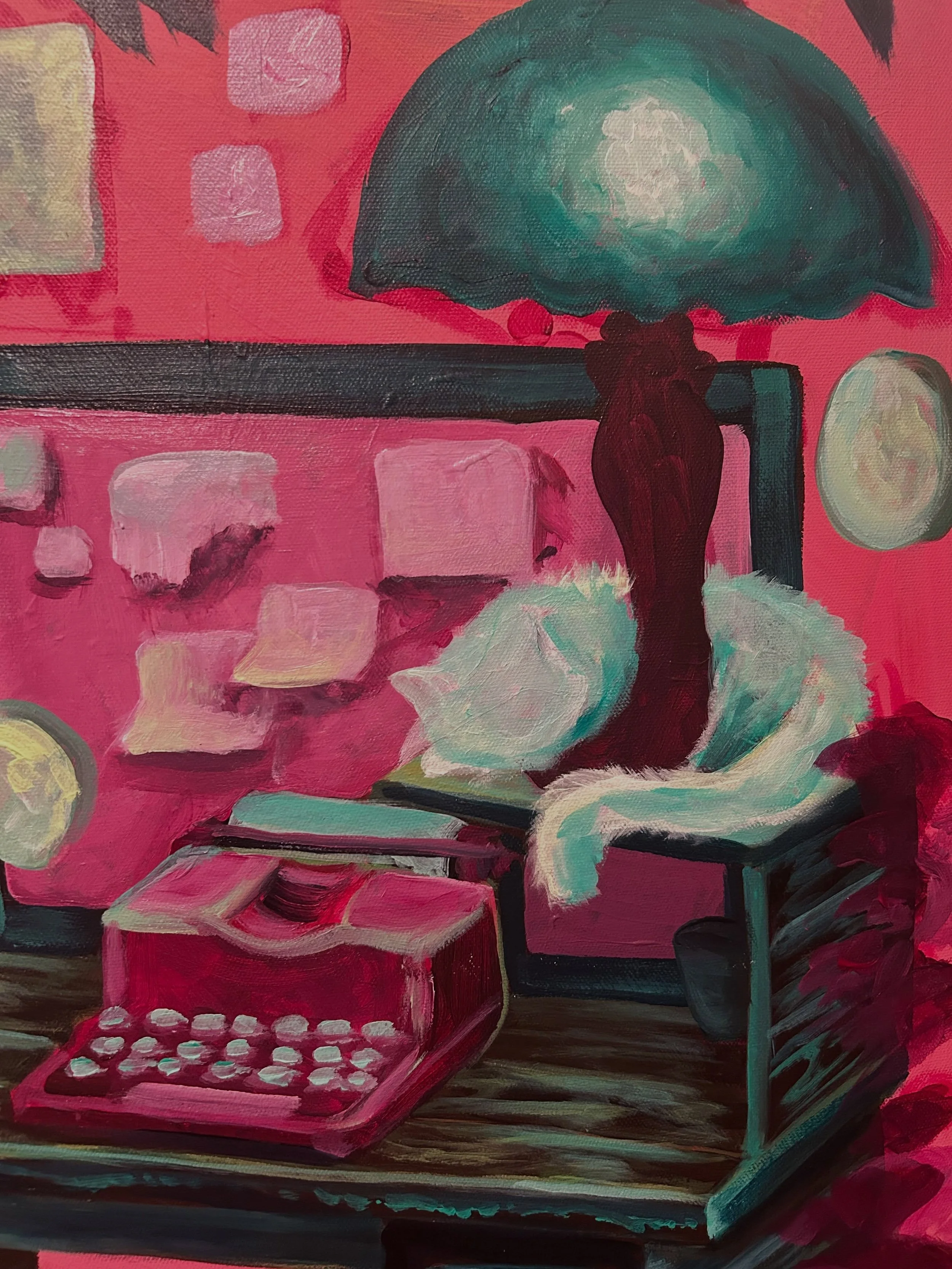 Slowly but surely blocking in the details on this bigger Snail Study piece! This painting is challenging me in so many ways but pushing through has really paid off because now I&rsquo;m really starting to fall in love with the personality of it. 💗💗
