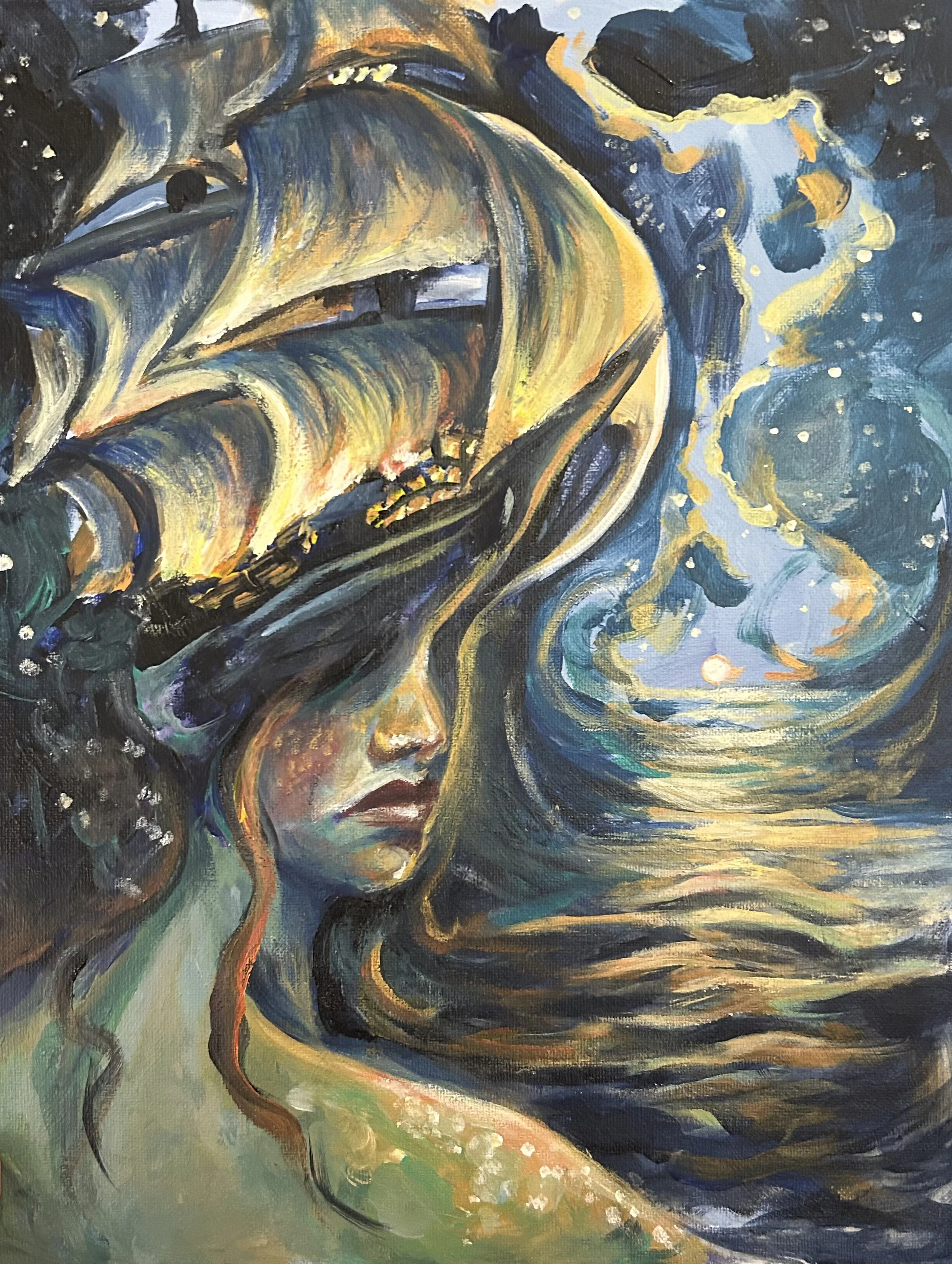 Sailor Song (May 2026) 11x14 Original
