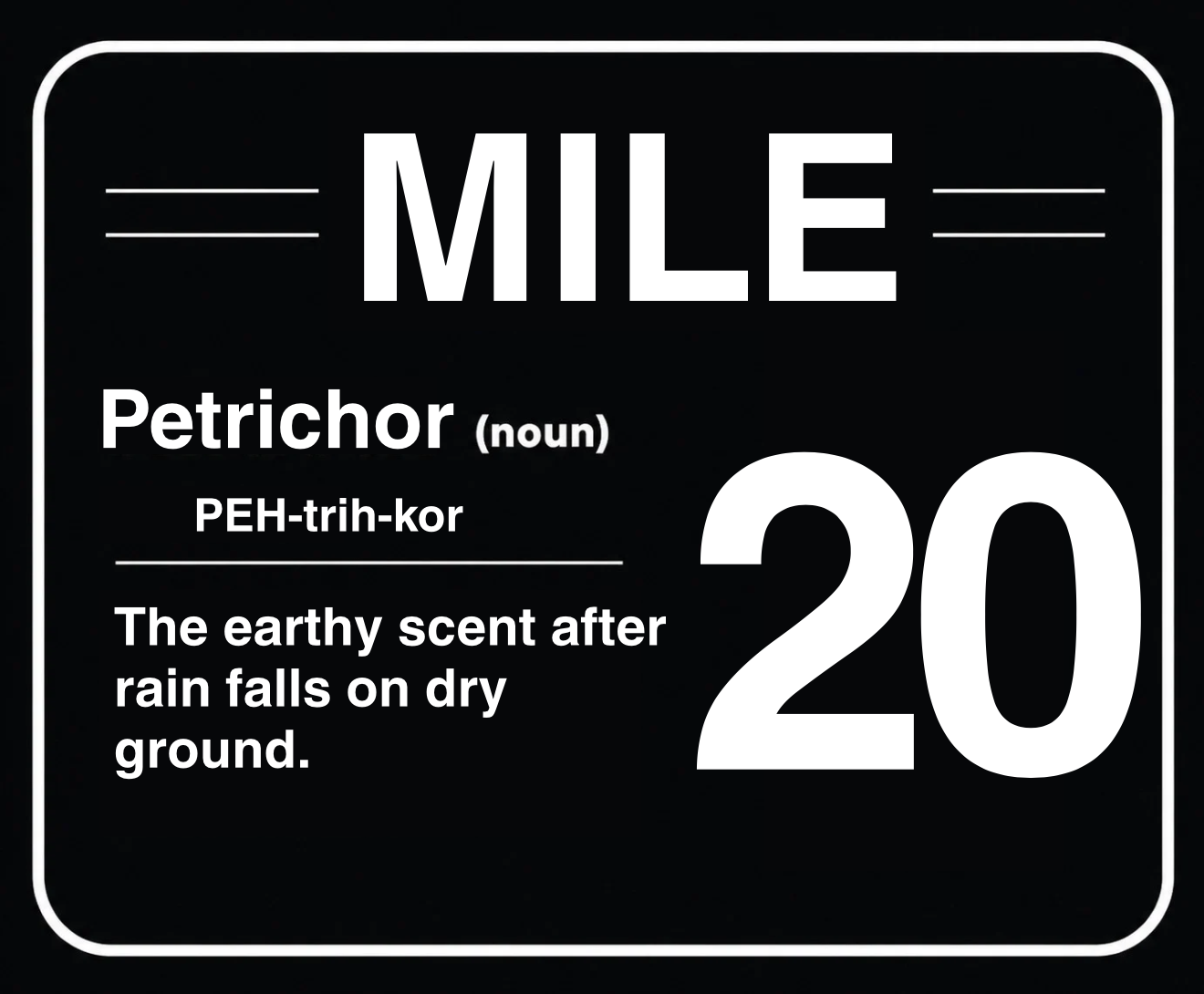 Sponsor Mile 20