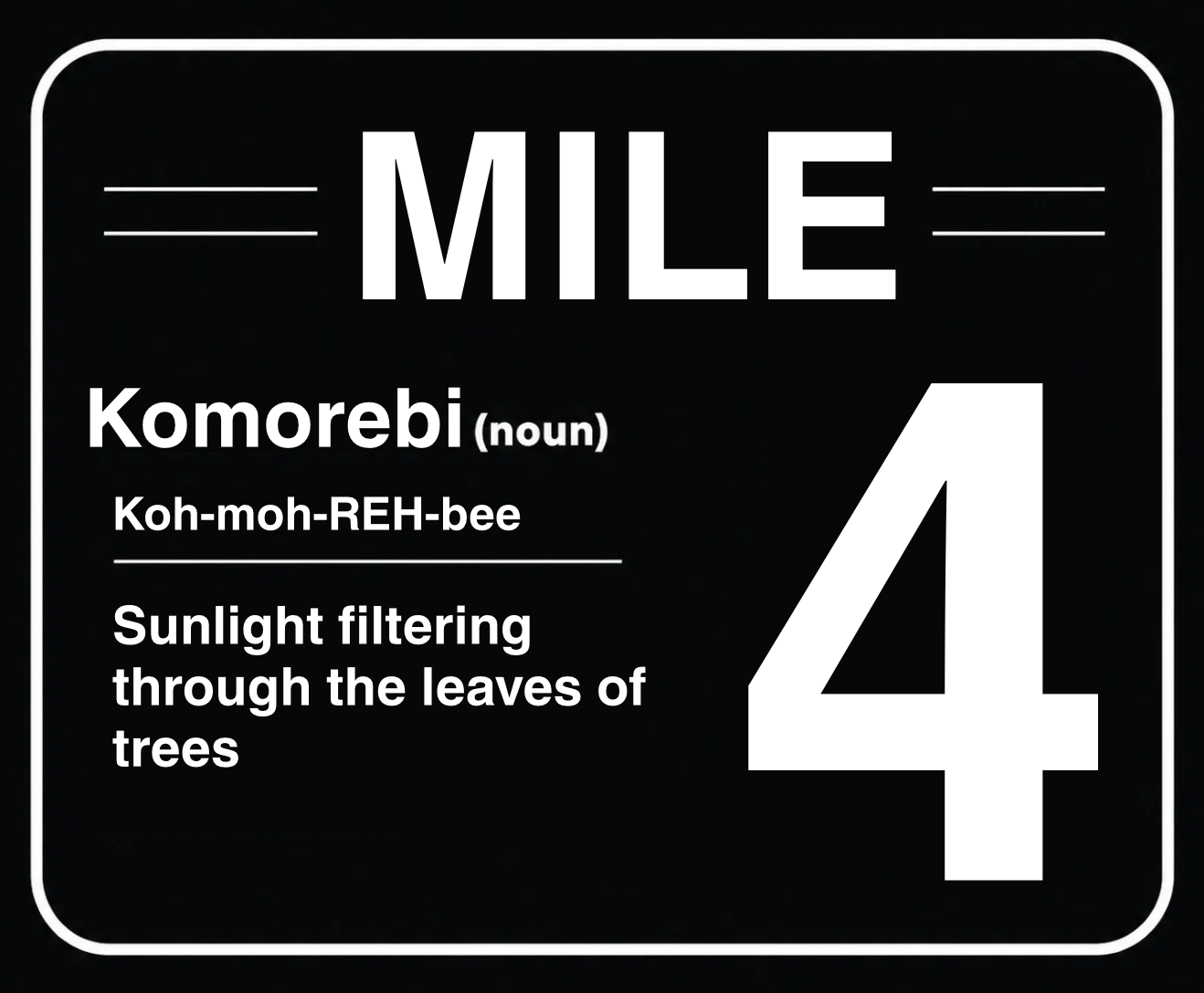 Sponsor Mile 4