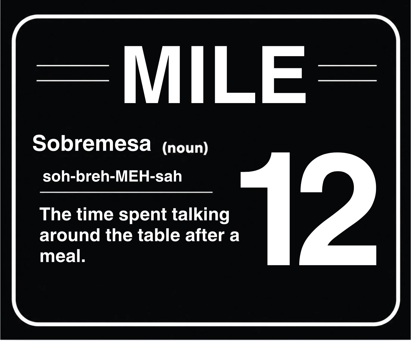 Sponsor Mile 12