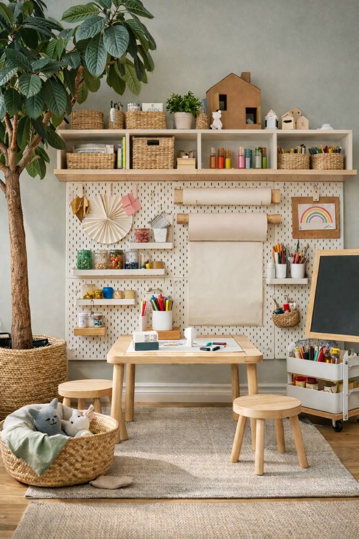 espacio infantil arte decoracion