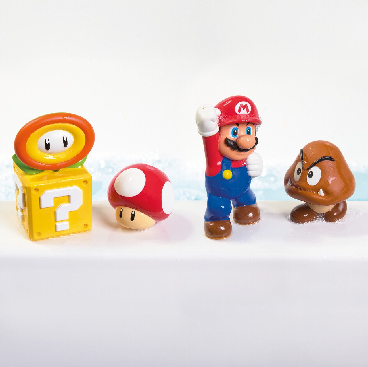 My Mario Bath Squirters by TOMY Toomies - 4 Count